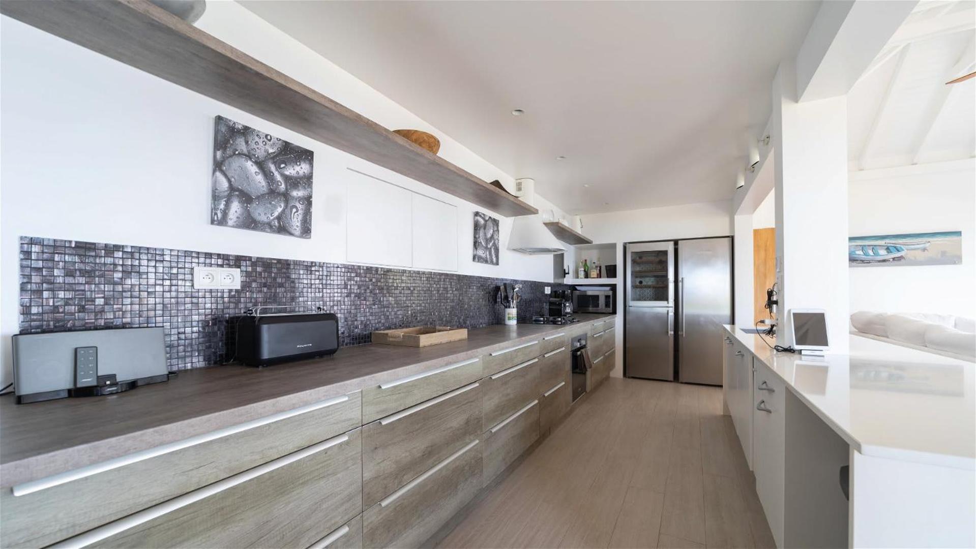 Villa Designed with Traditional Wooden Floors