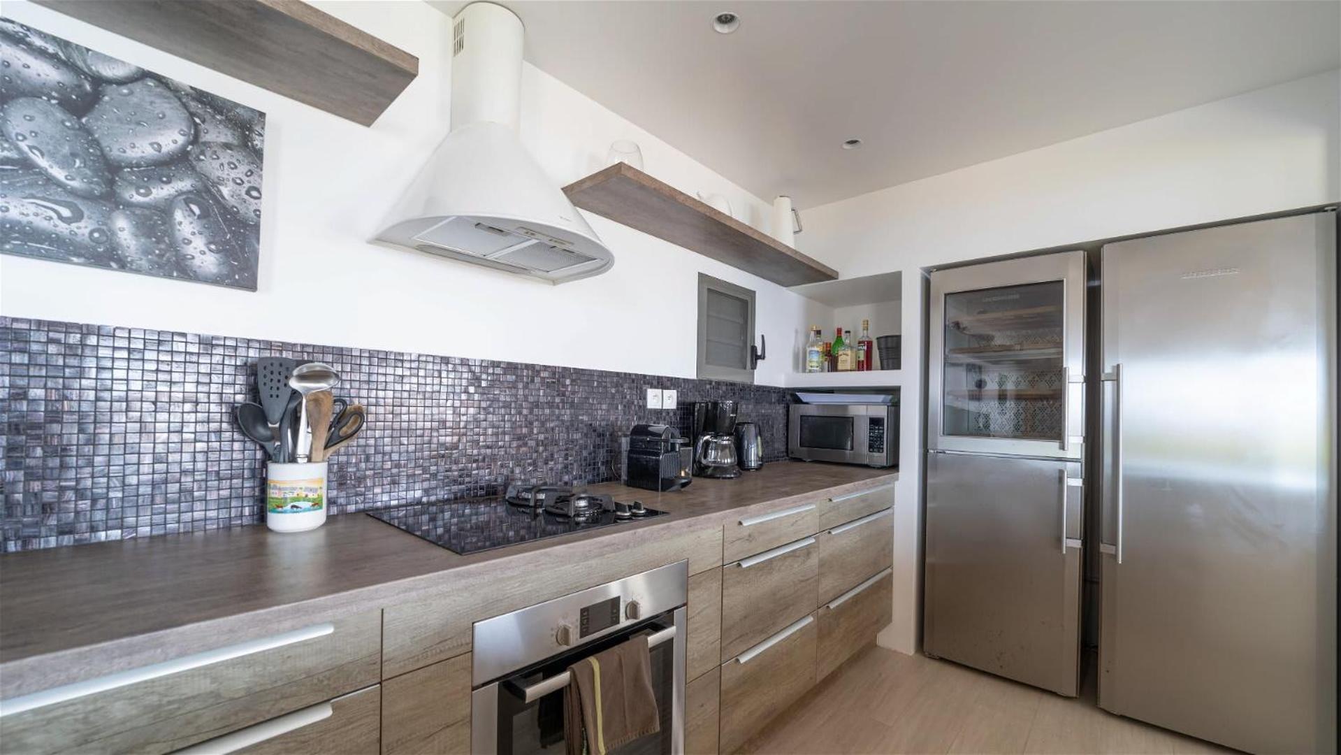 Villa Designed with Traditional Wooden Floors