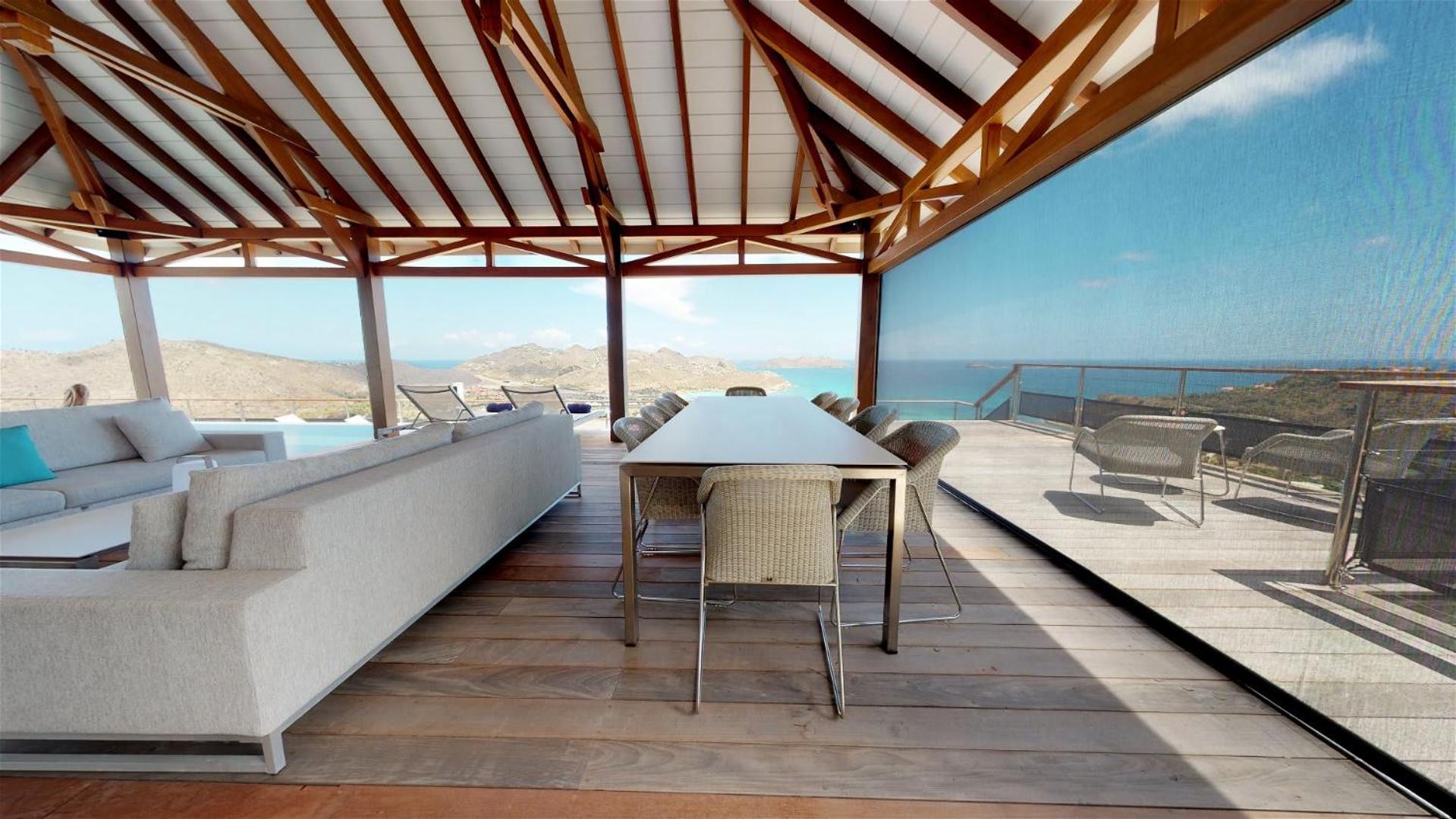 Villa Designed with Traditional Wooden Floors