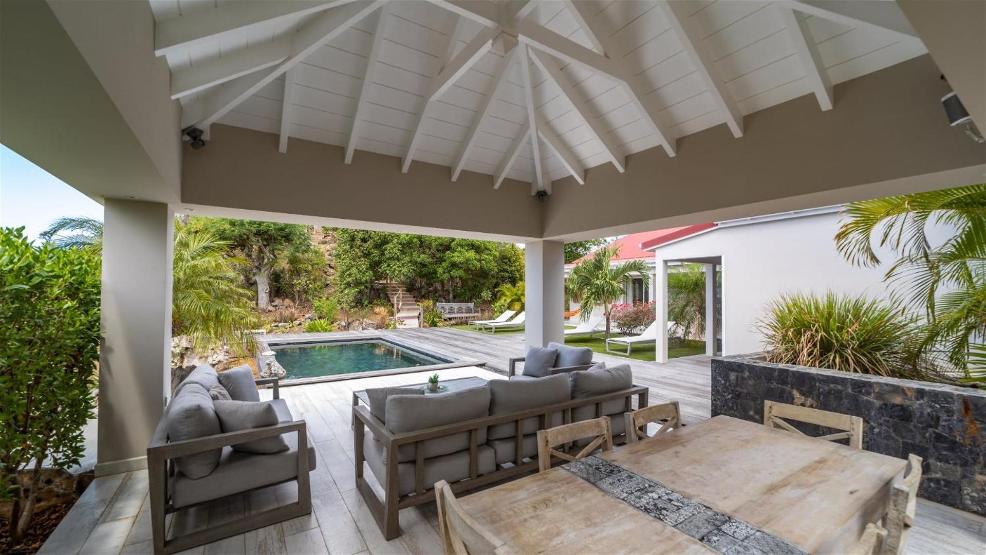 Traditional style villa in a serene atmosphere