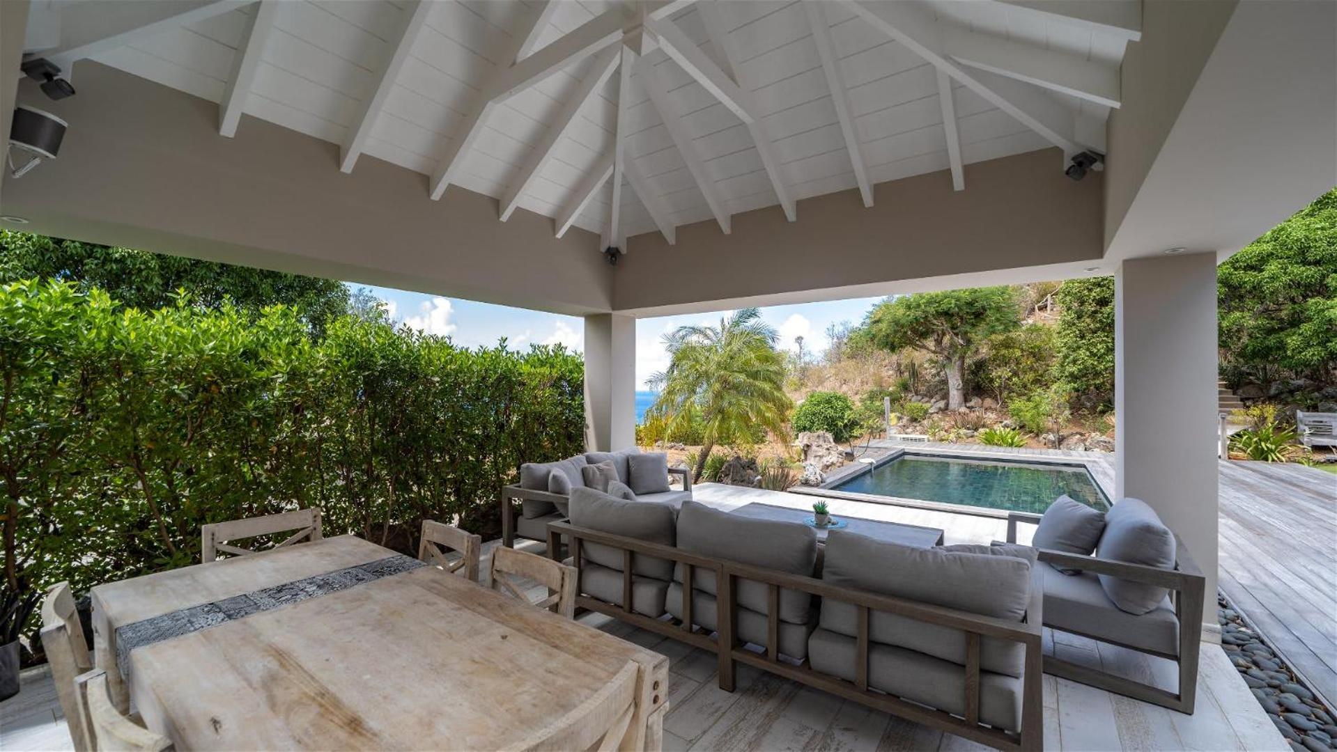 Traditional style villa in a serene atmosphere