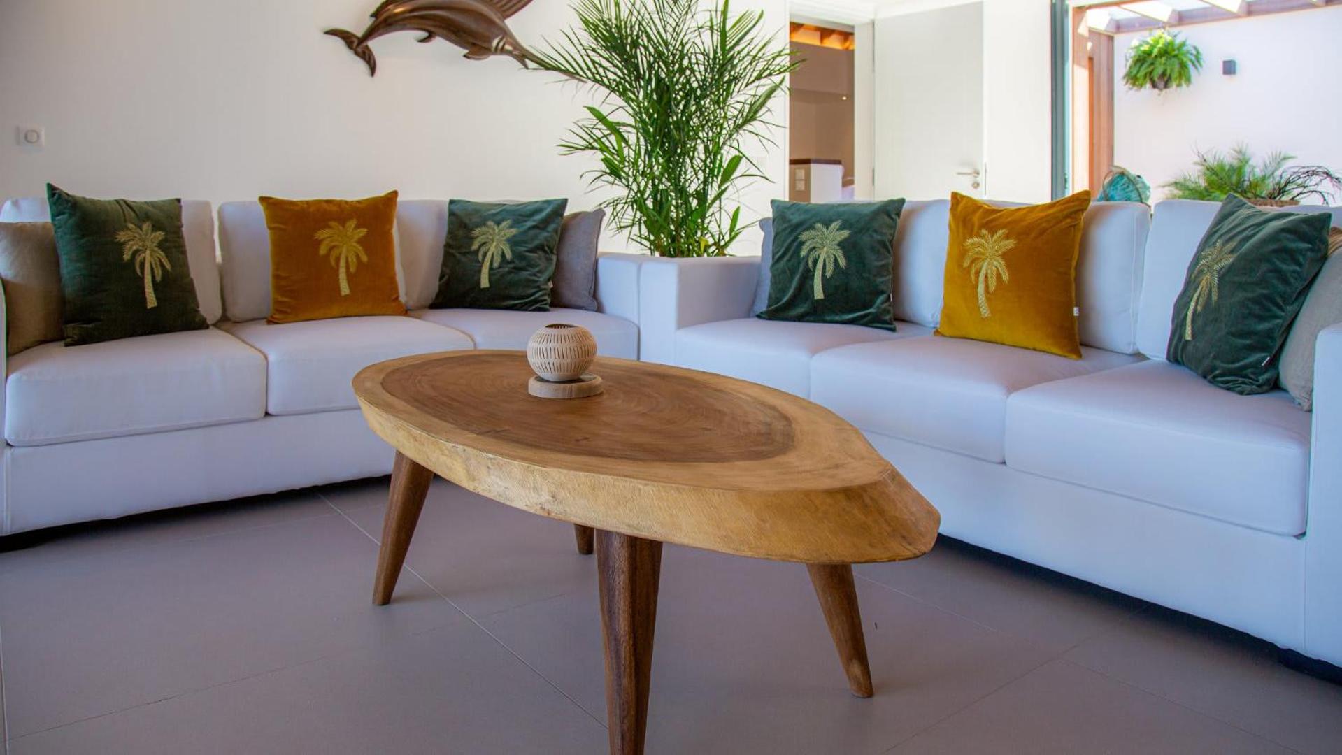 Beachfront Villa Furnished with Utmost Comfort