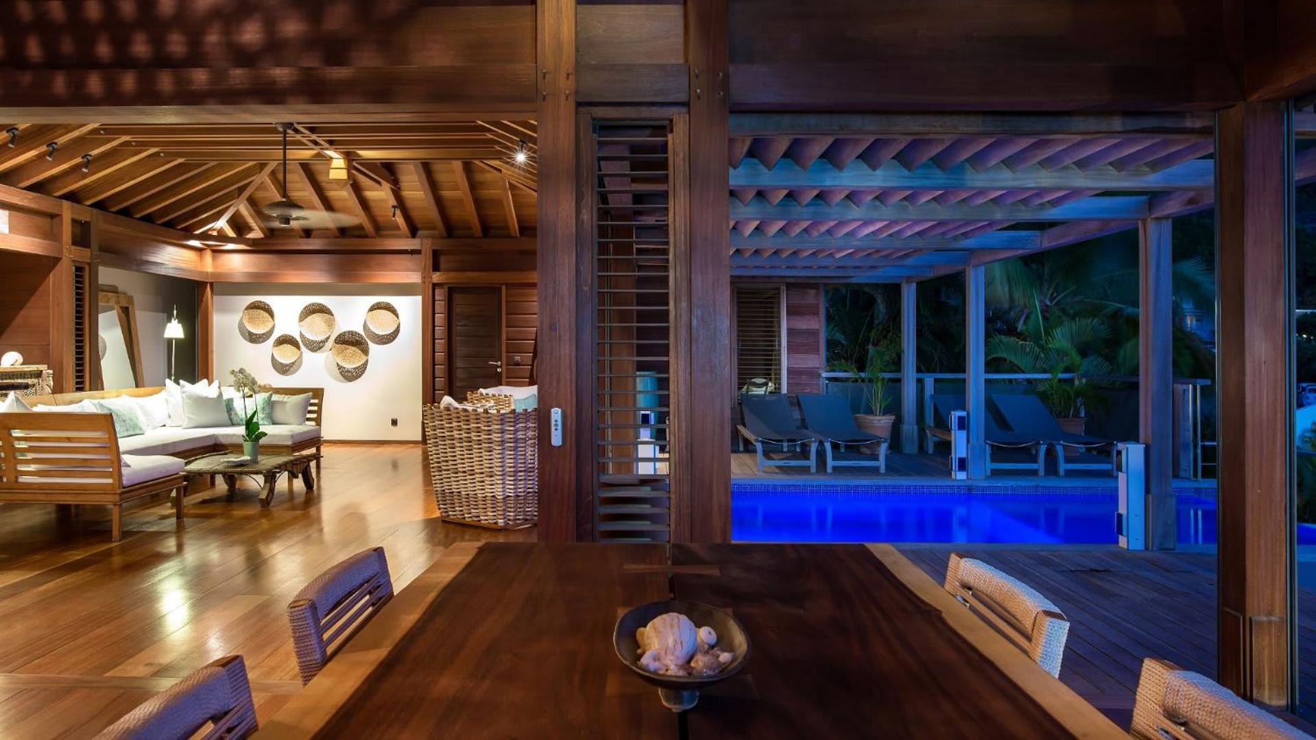 Panoramic Villa with Exotic Decor