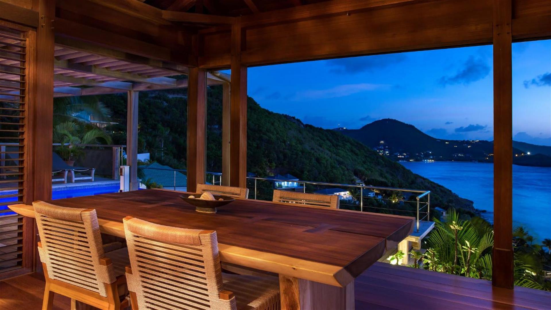 Panoramic Villa with Exotic Decor