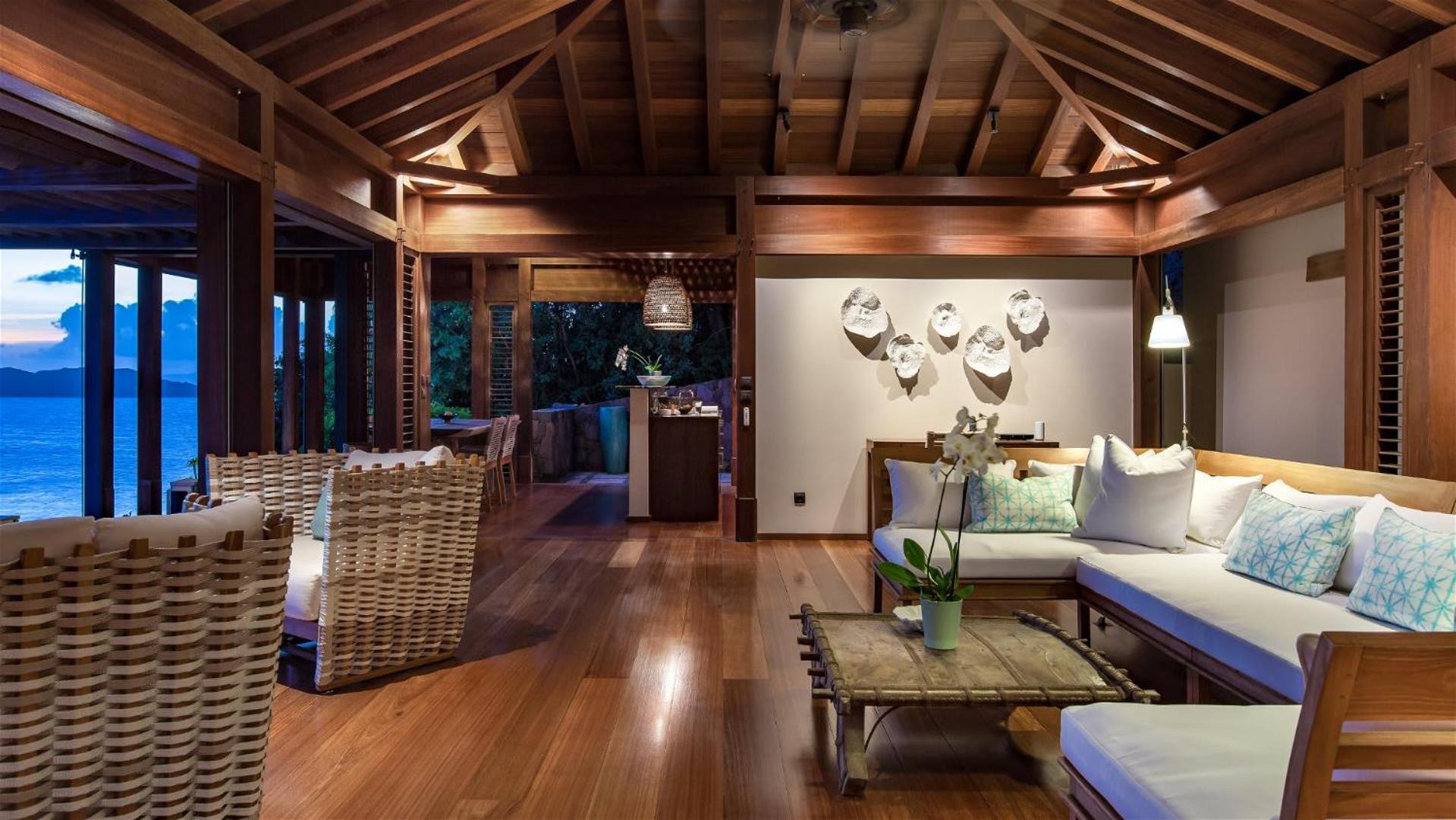Panoramic Villa with Exotic Decor
