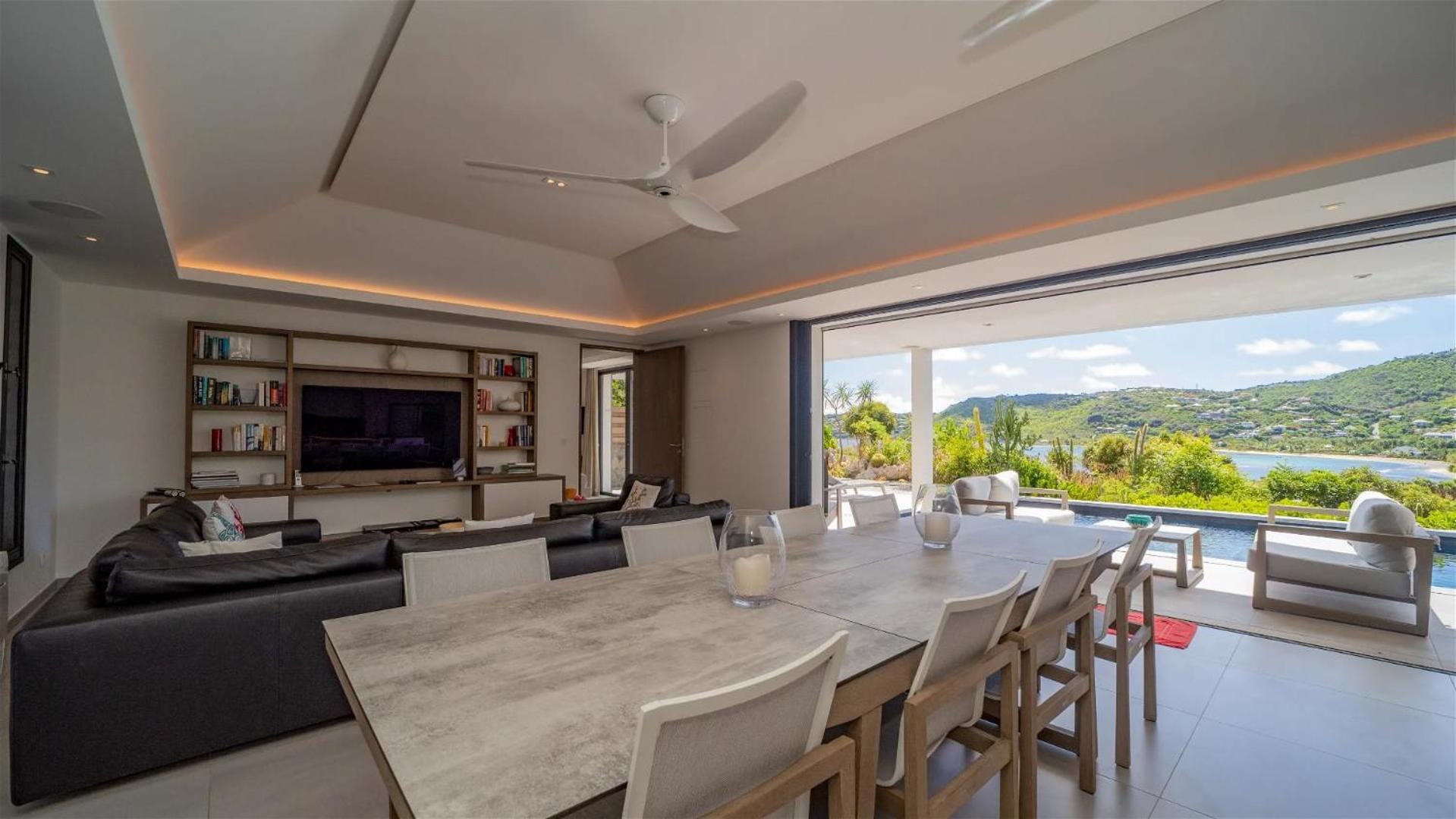 Cozy And Refined Villa For Six Guests In St-barths