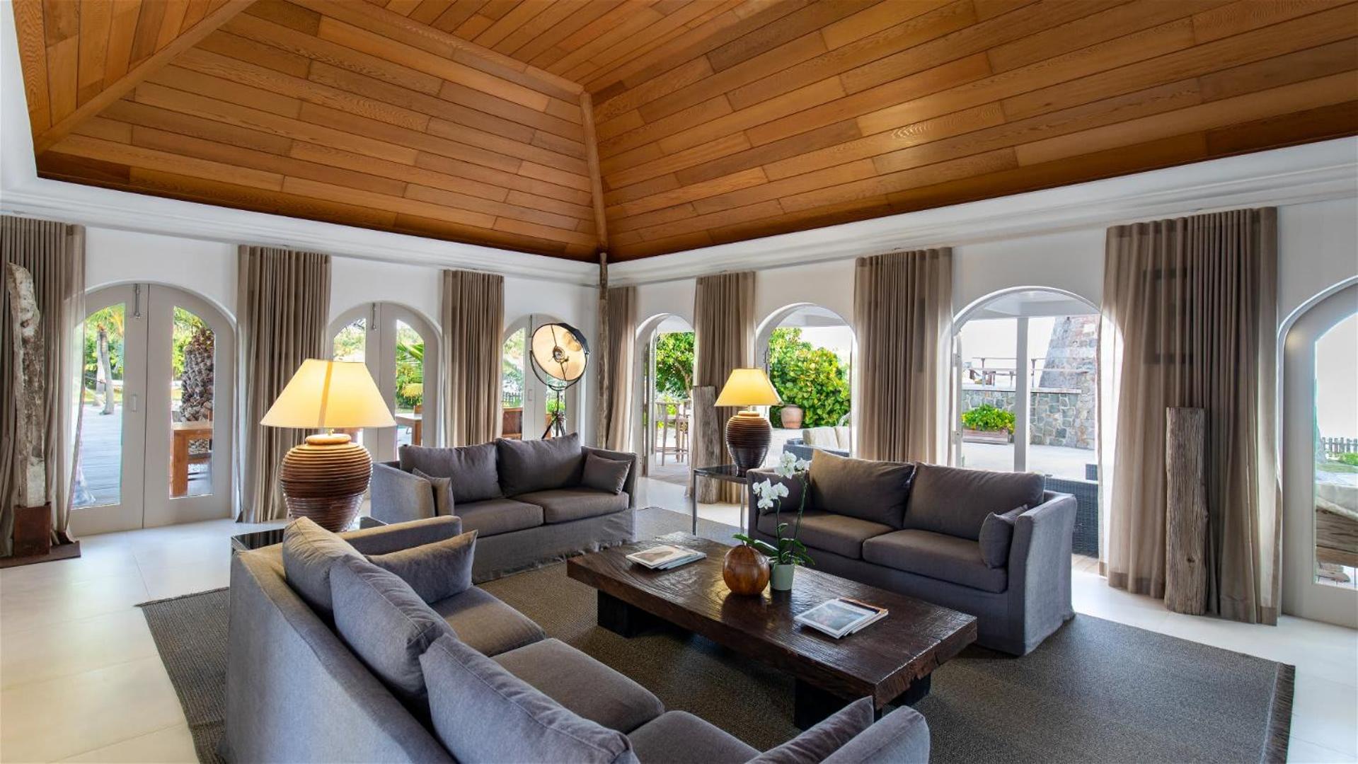 Magnificent Villa Located on the Famous Beach
