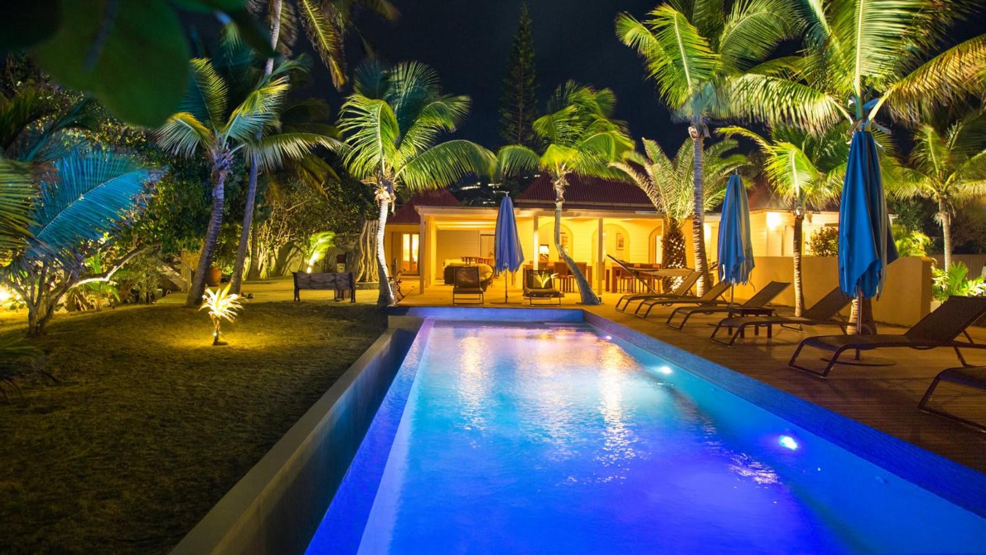 Magnificent Villa Located on the Famous Beach