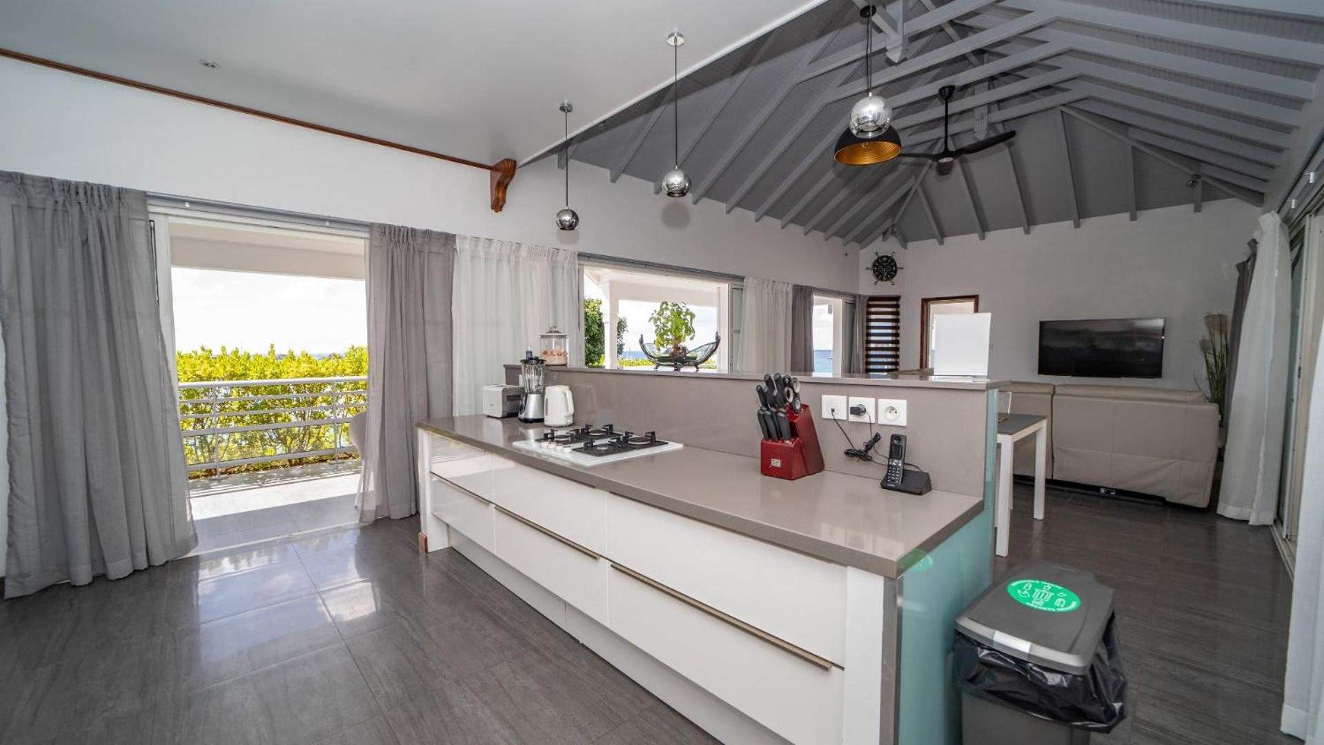 Quiet Villa Surrounded by Tropical Vegetation