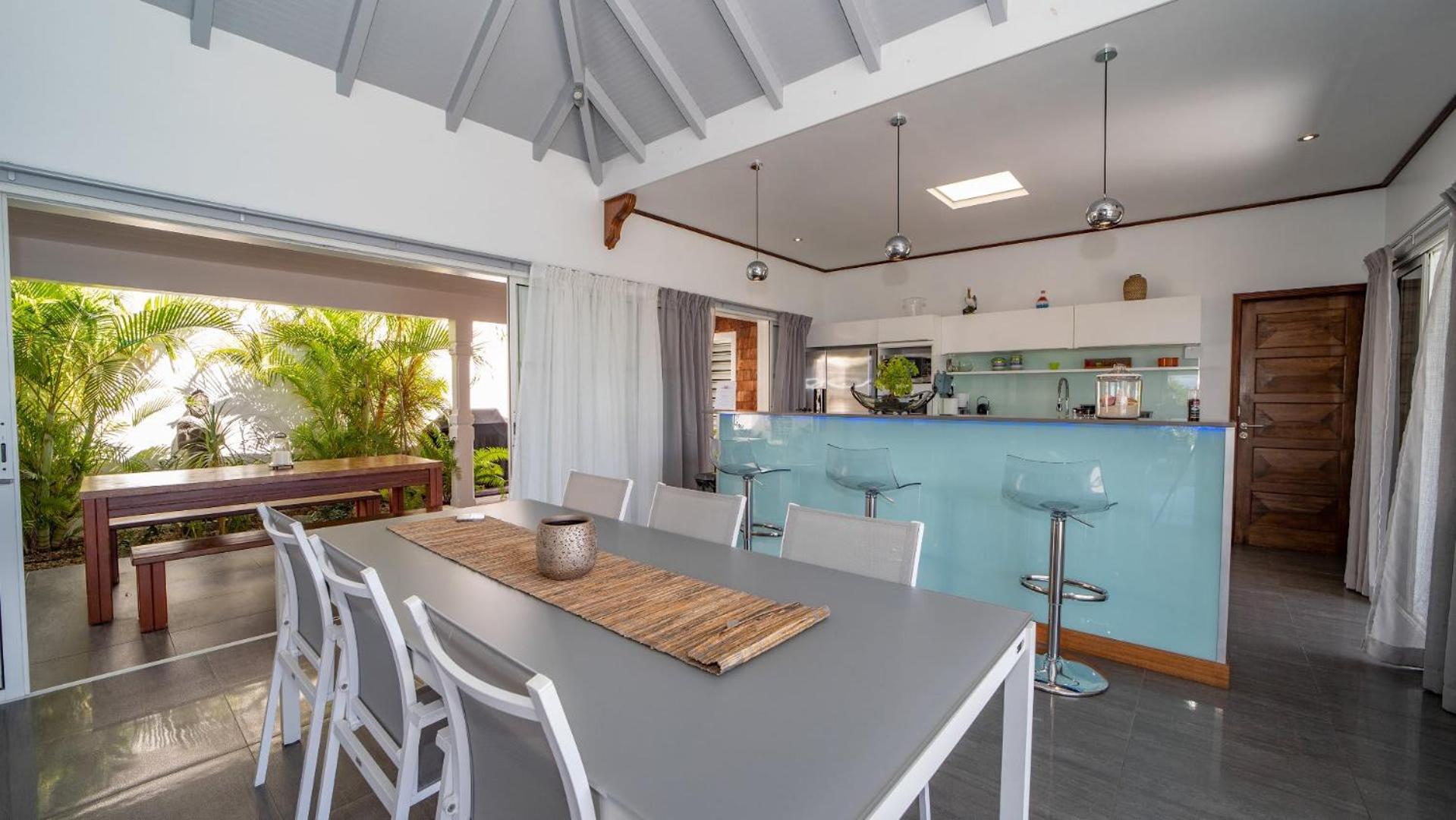 Quiet Villa Surrounded by Tropical Vegetation