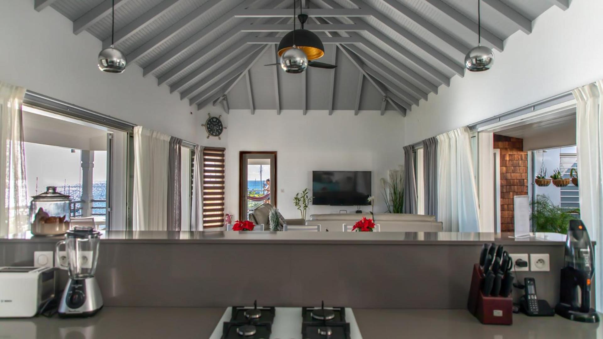 Quiet Villa Surrounded by Tropical Vegetation