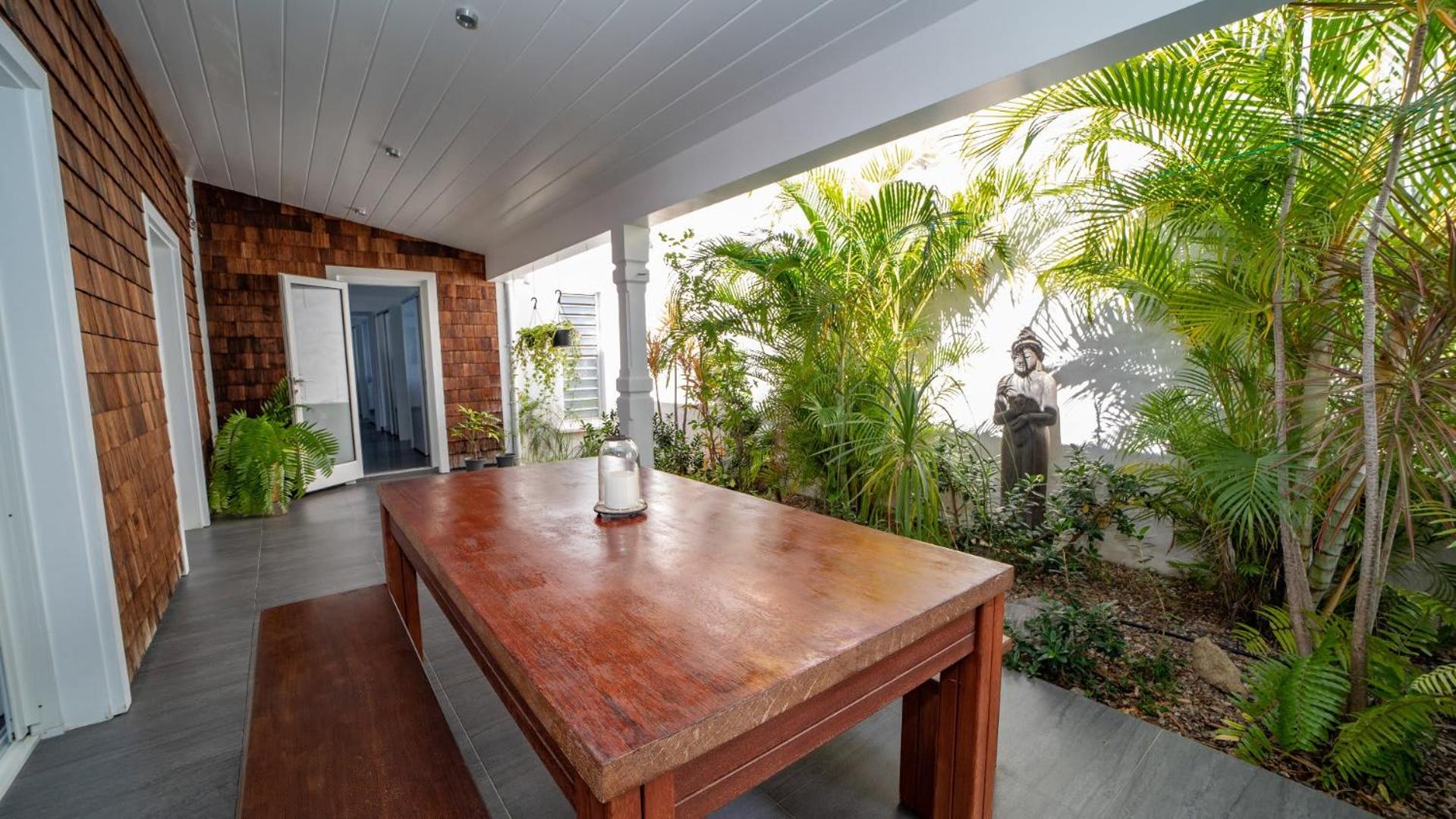 Quiet Villa Surrounded by Tropical Vegetation