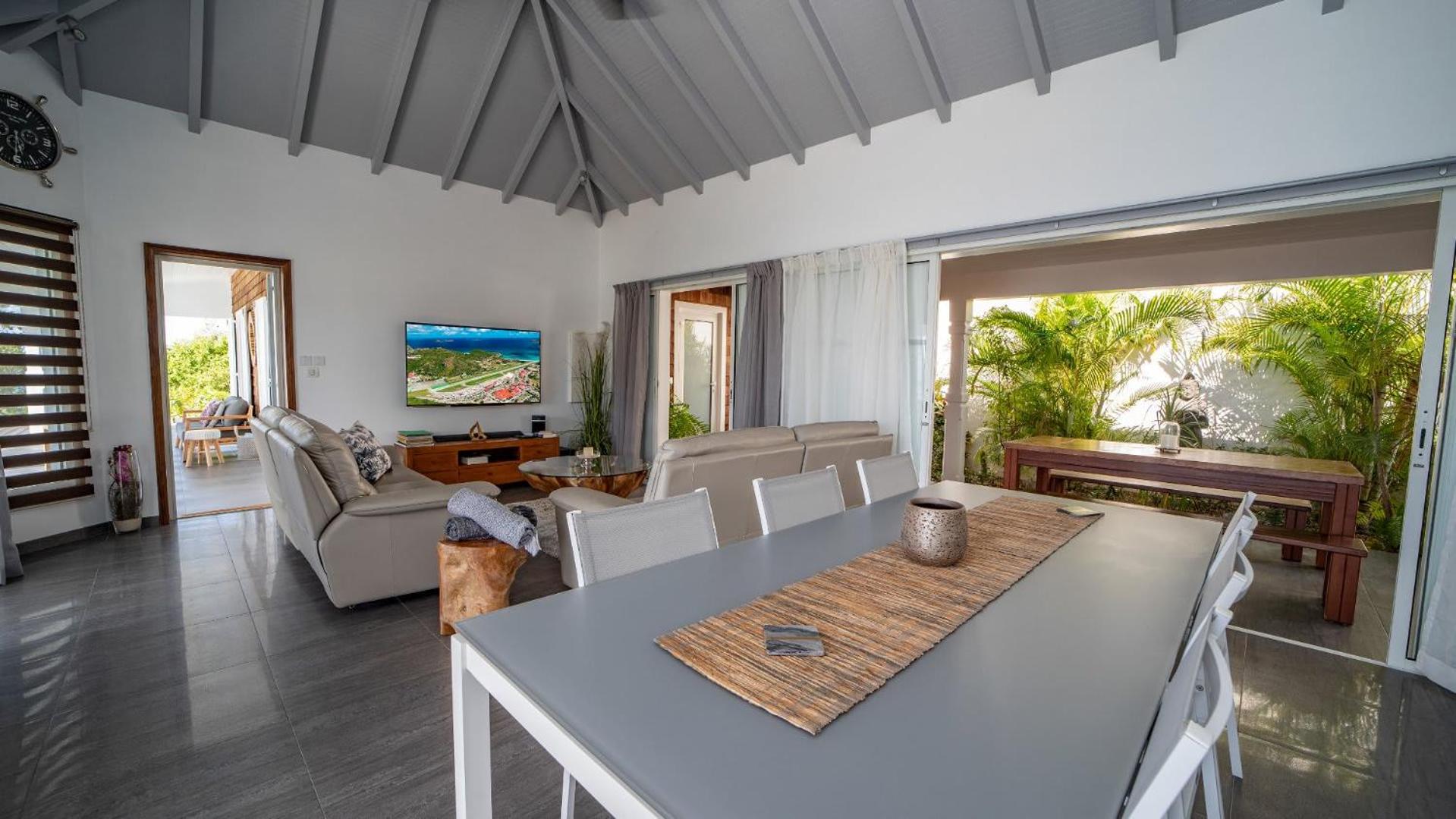 Quiet Villa Surrounded by Tropical Vegetation