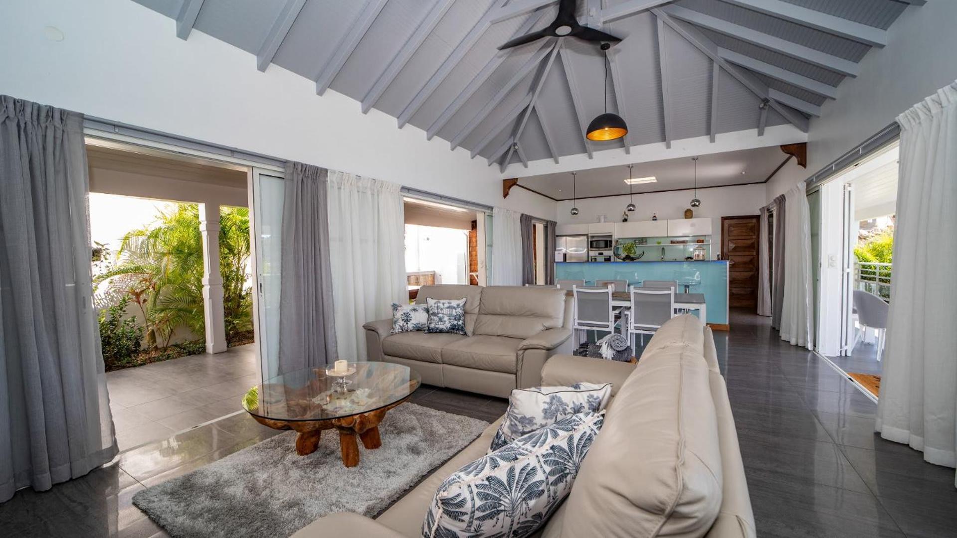 Quiet Villa Surrounded by Tropical Vegetation