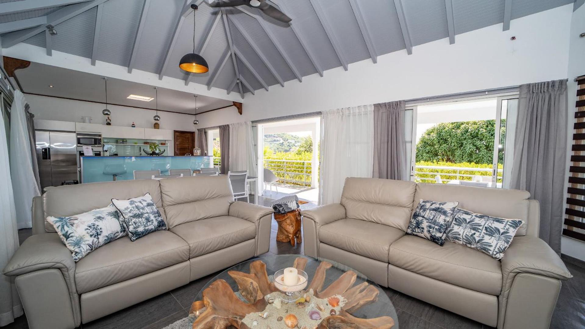 Quiet Villa Surrounded by Tropical Vegetation