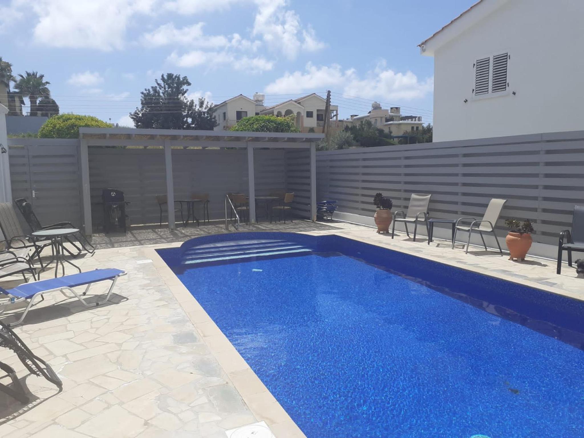 IREMIA, a Peaceful 2-Bed Apartment with Pool, beneath our Private Villa