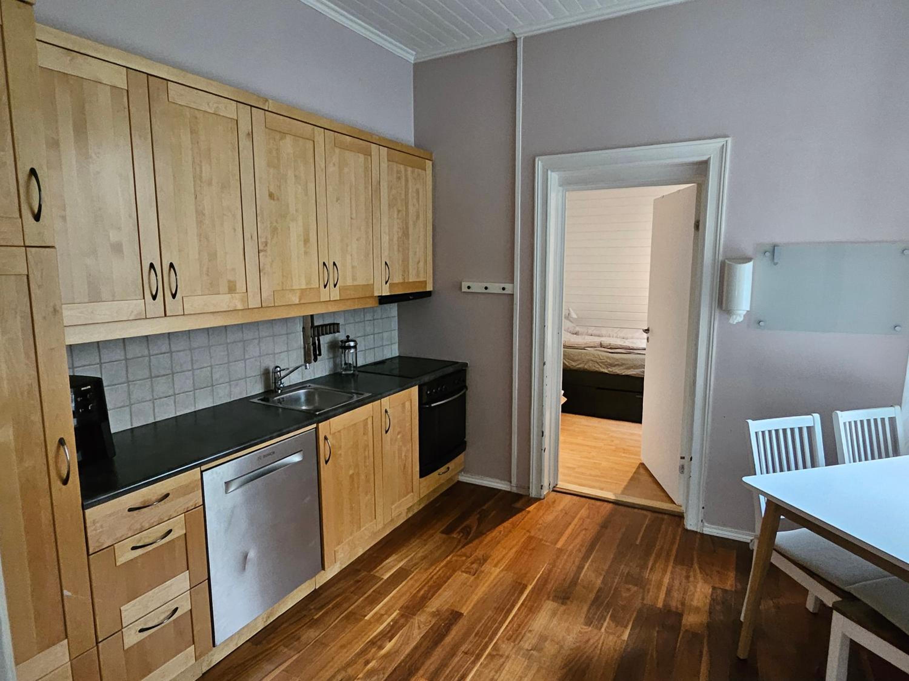 Roomy Apartment near Bakklandet with free parking view 5