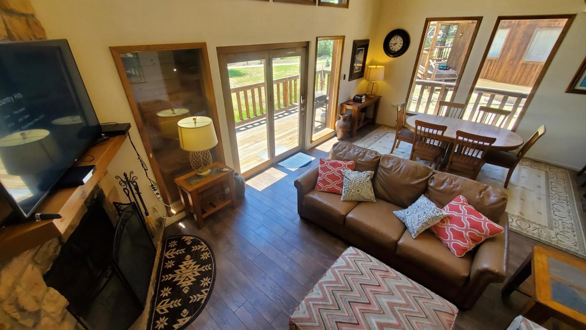 Beaver Lodge on the River - On the River - Near Copper Chair Lift - WiFi - Cable - Walk to Main Street - Grill - Wood Burning Fi view 2