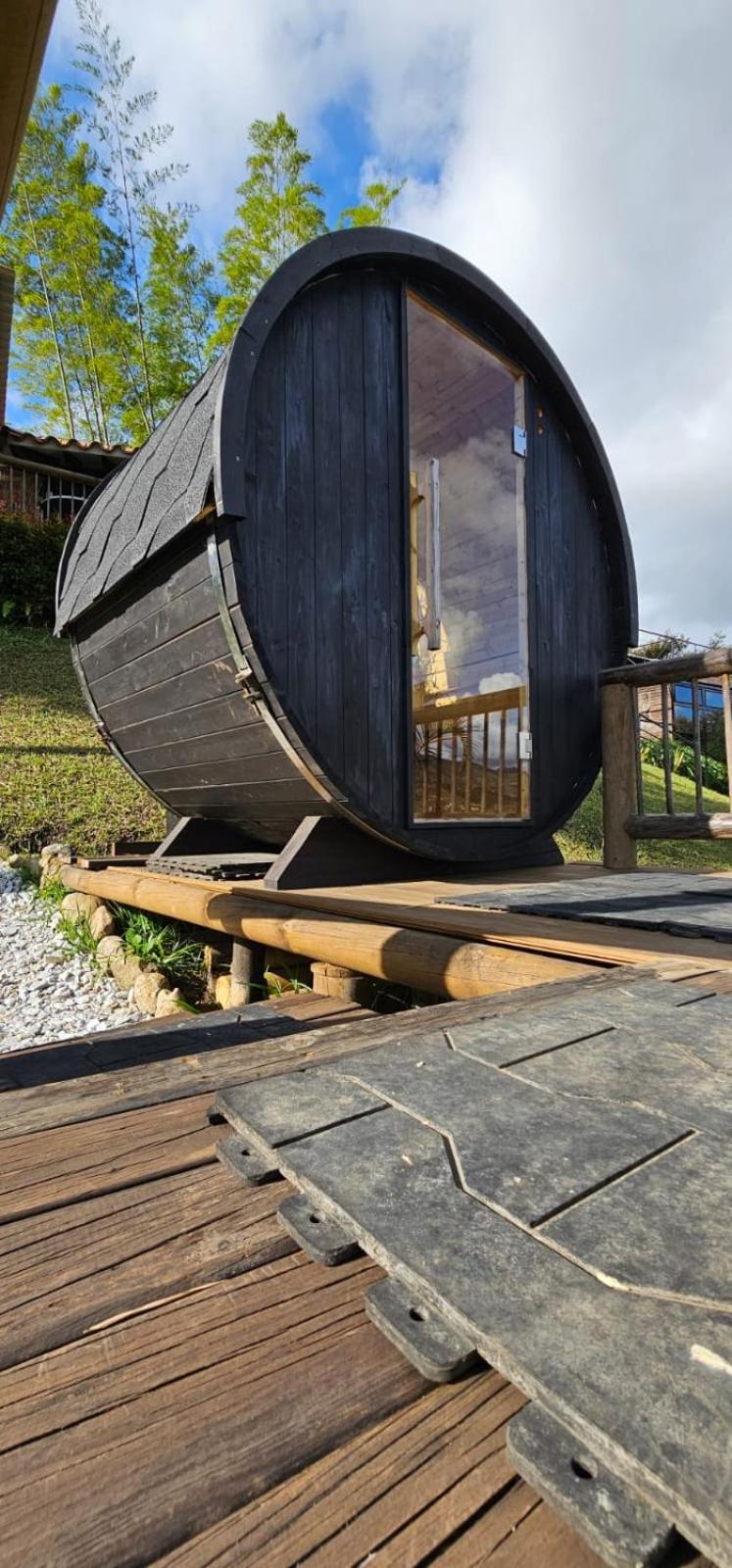 Cottage Master Room en Guatapé-Desayuno- Sauna Finlandes