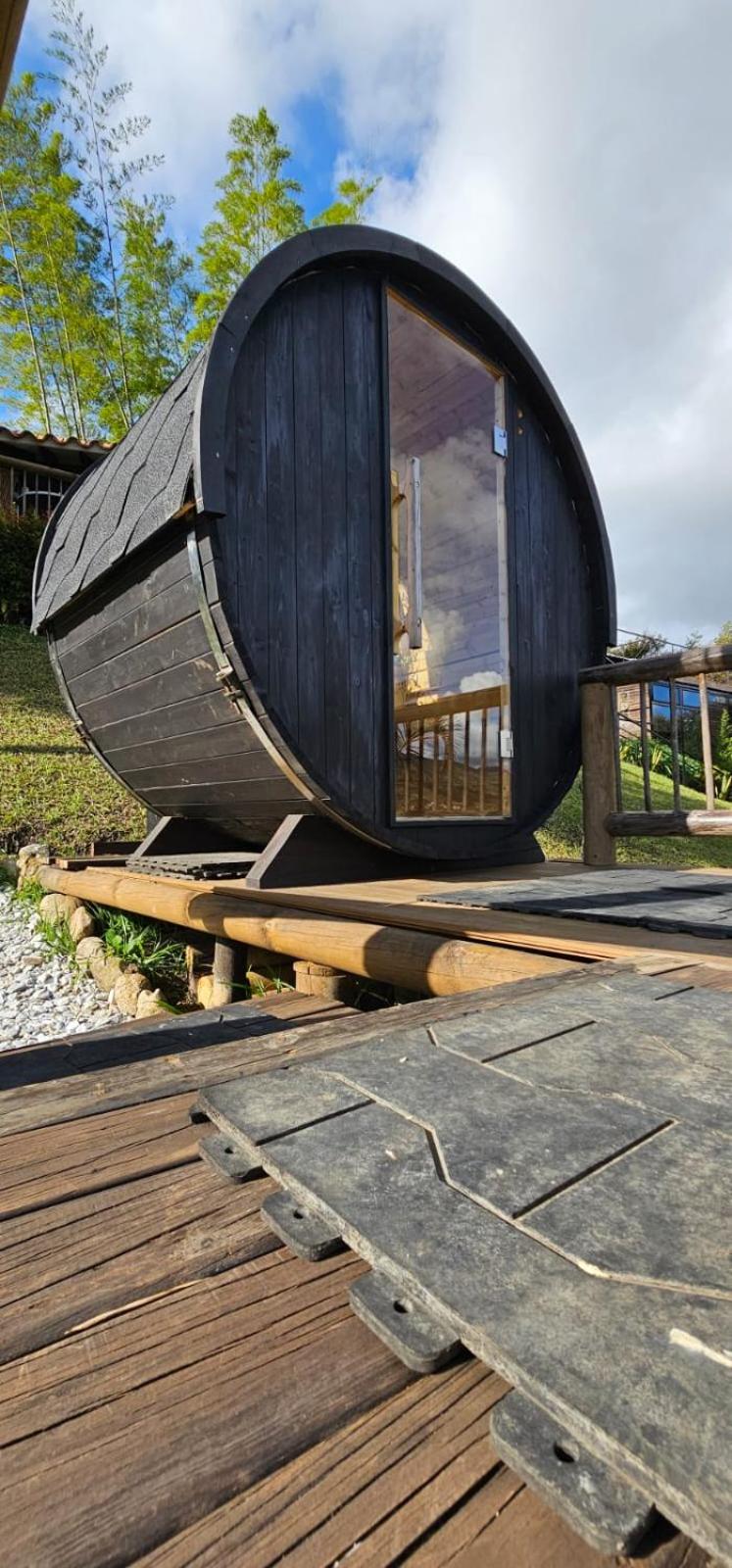 Cottage Master Room en Guatapé-Desayuno- Sauna Finlandes