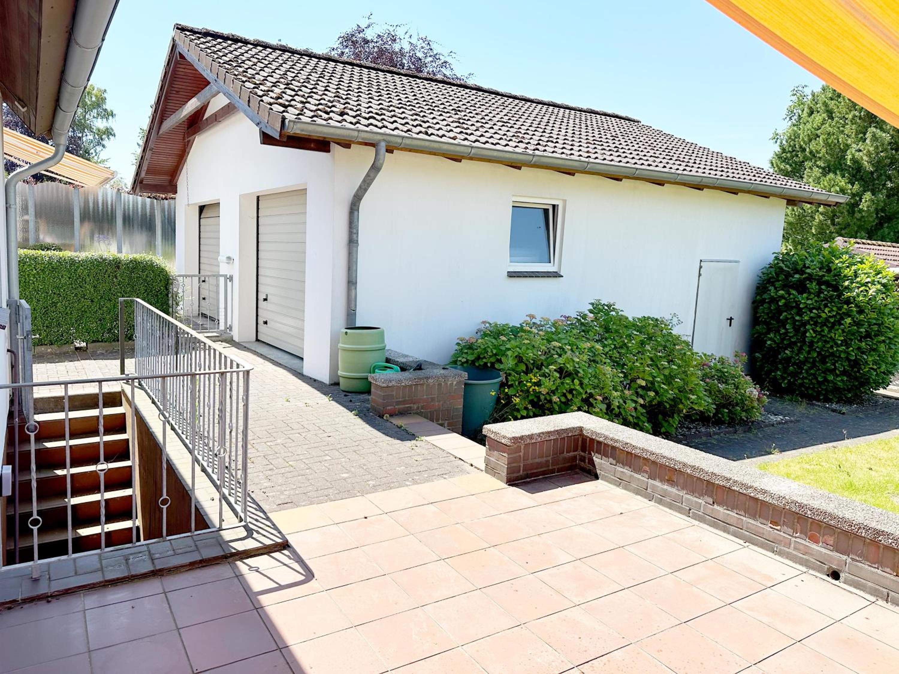 Ferienhaus mit Garten und idyllischer Ruhe