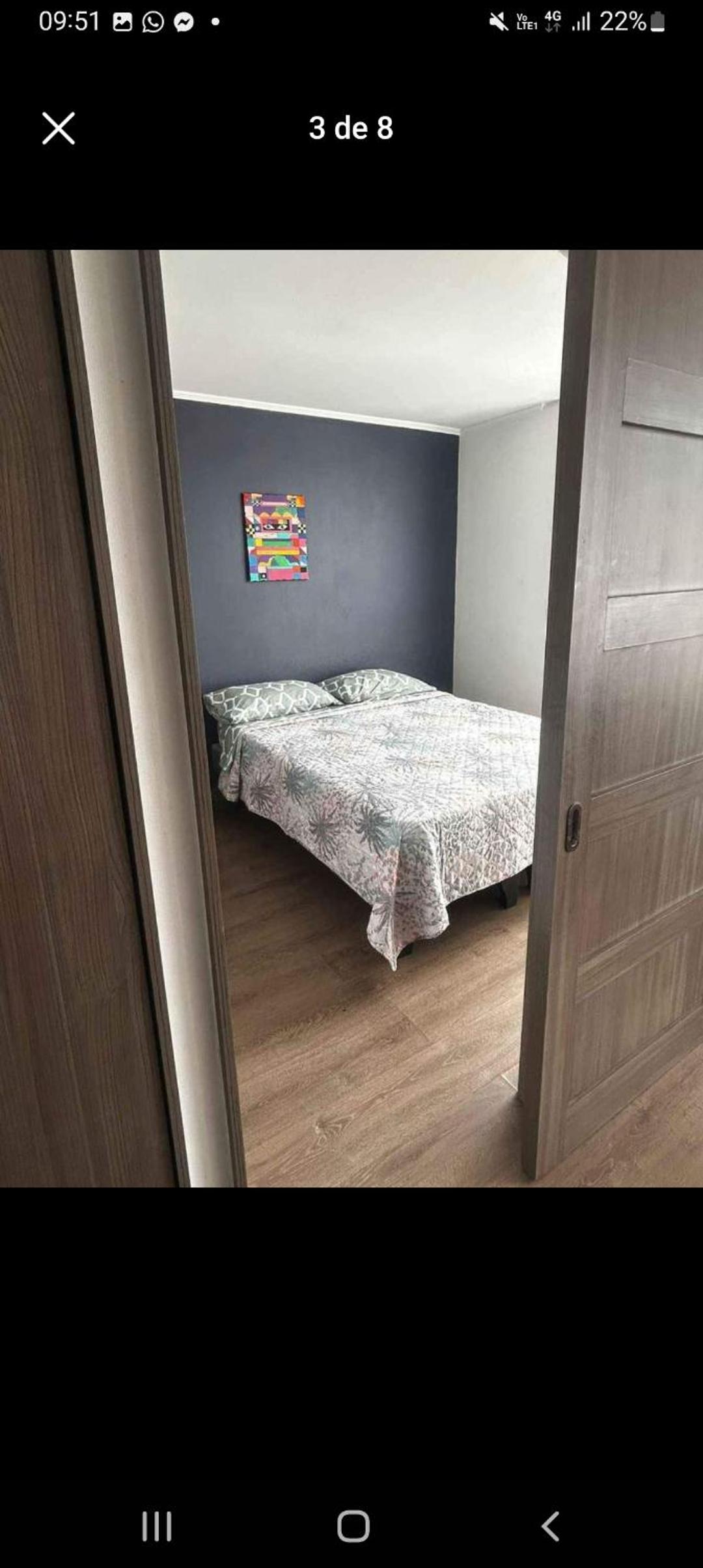 Stgo Centro apartamento un dormitorio 2 ambientes