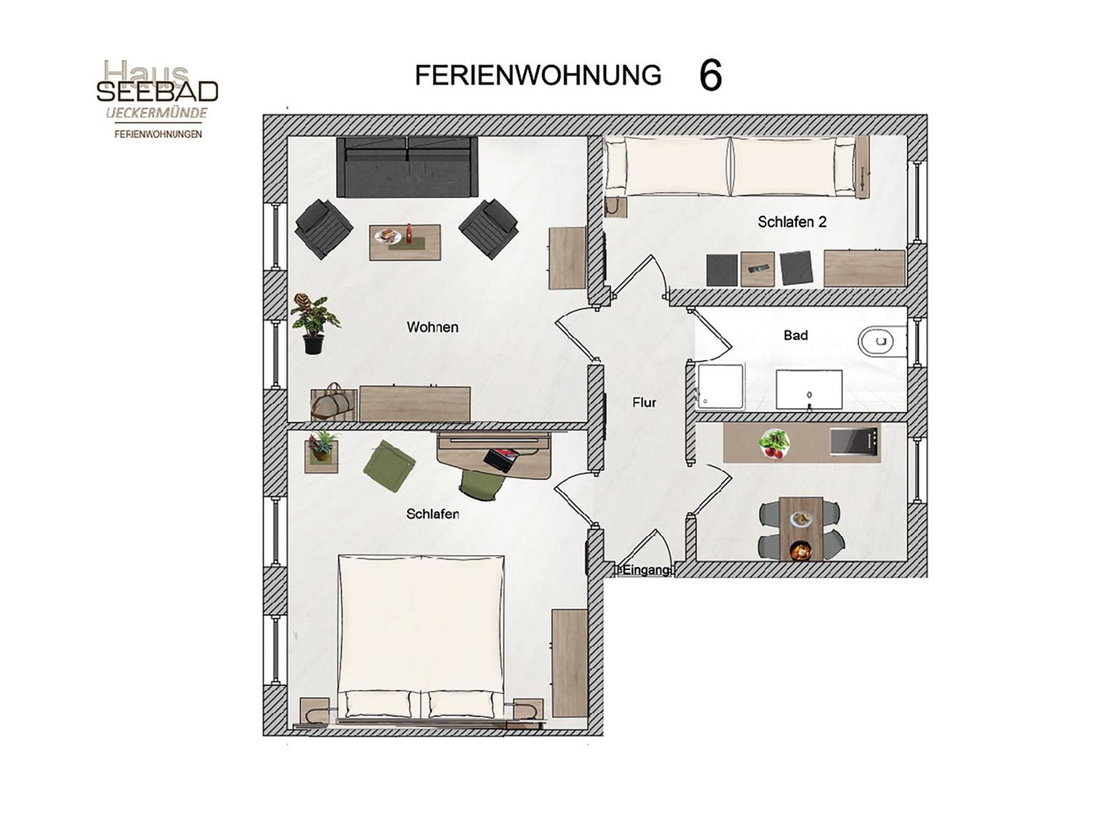 FEWO Haus Seebad Ueckermünde