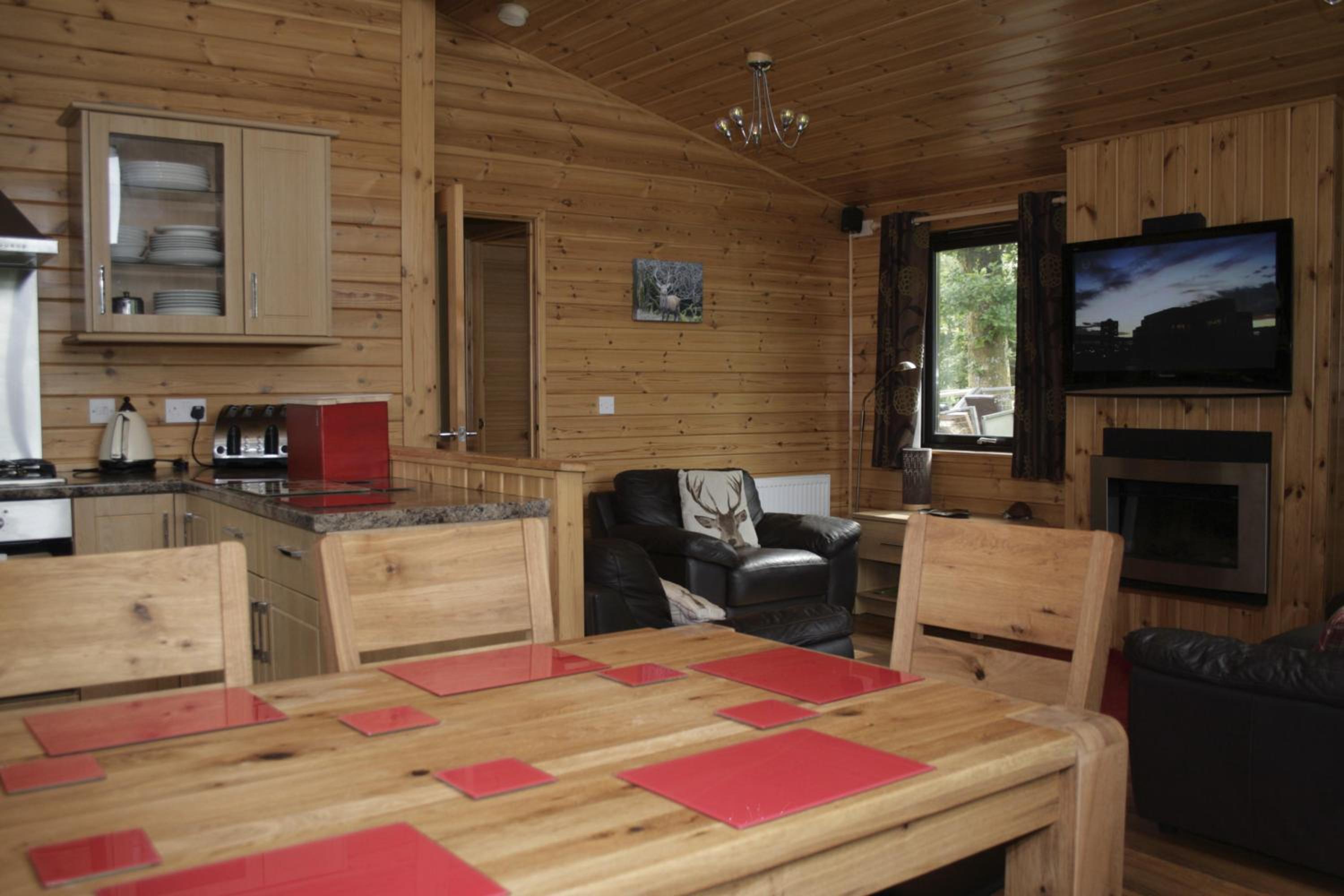 Balquhidder Braes Holiday Park Lodges, mostly with Hot Tubs and pet friendly, EV facilities view 5