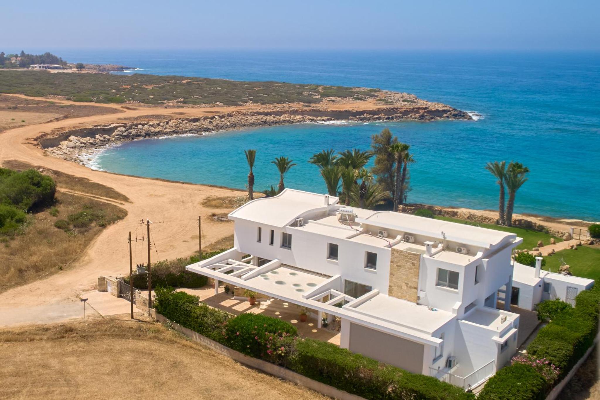 Seafront Villa Kyma by Ezoria Villas