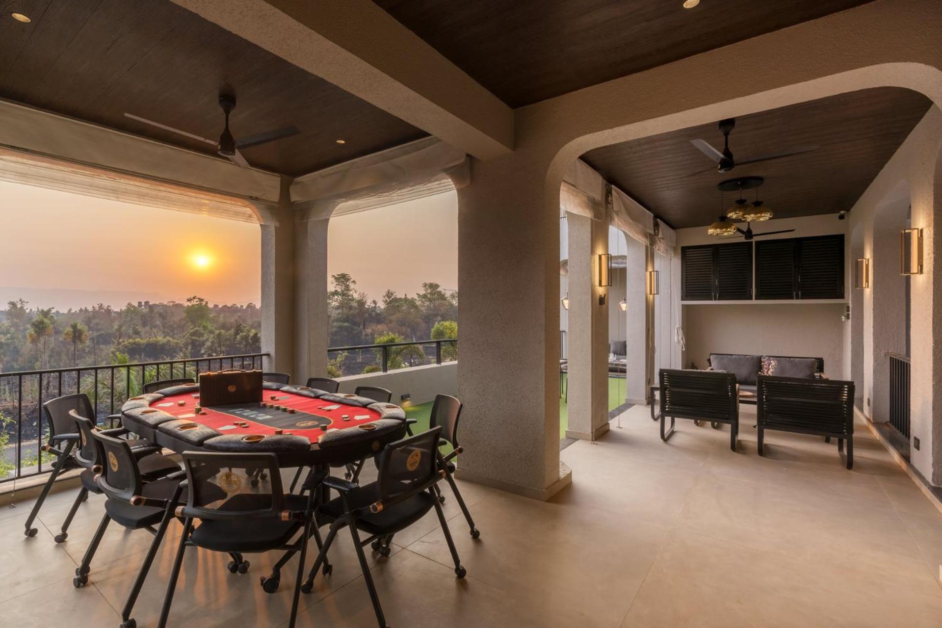 StayVista at The Amaryllis with Heated Pool & Projector Set-Up view 3