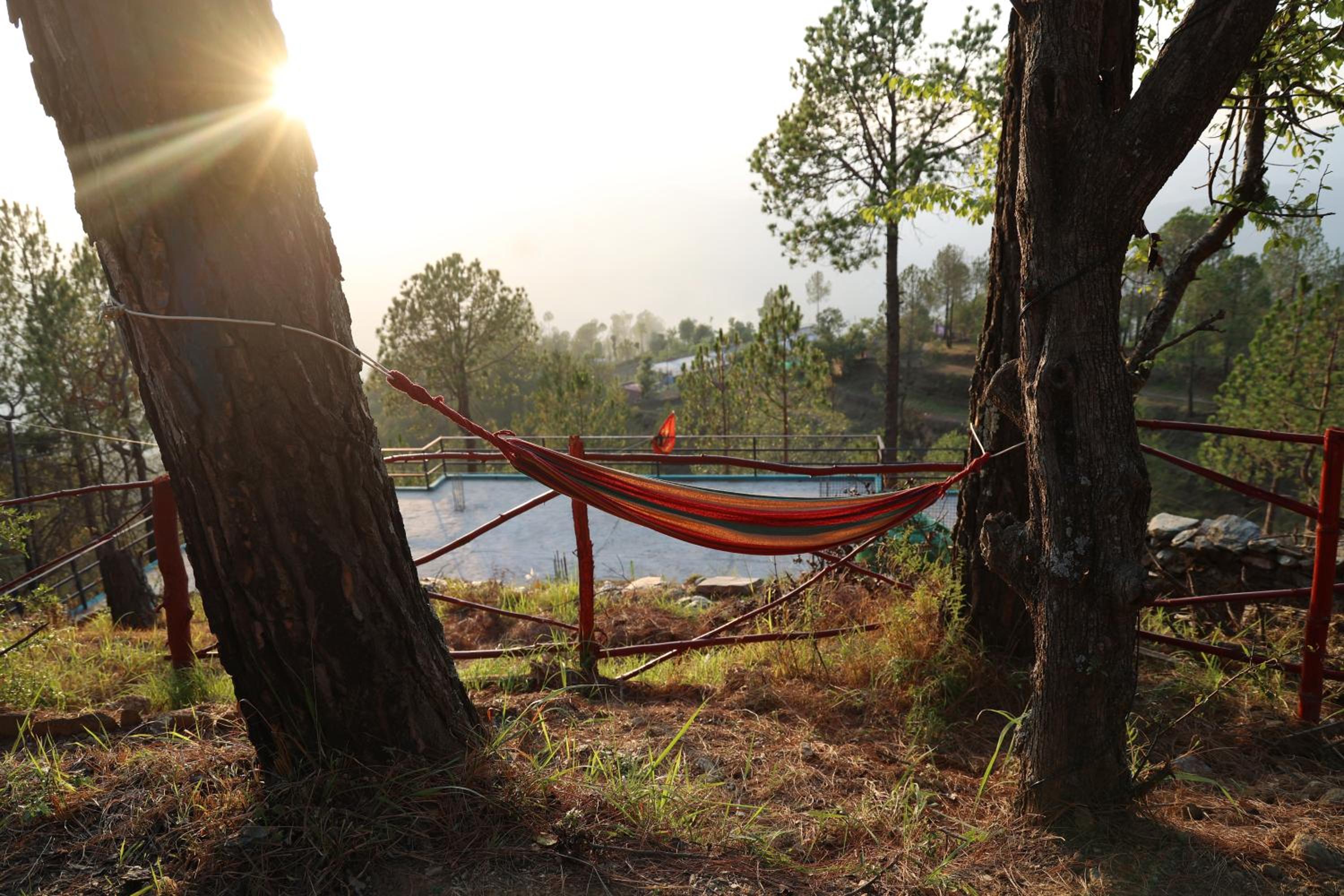 Sattva Retreat wild nature cottage view 5