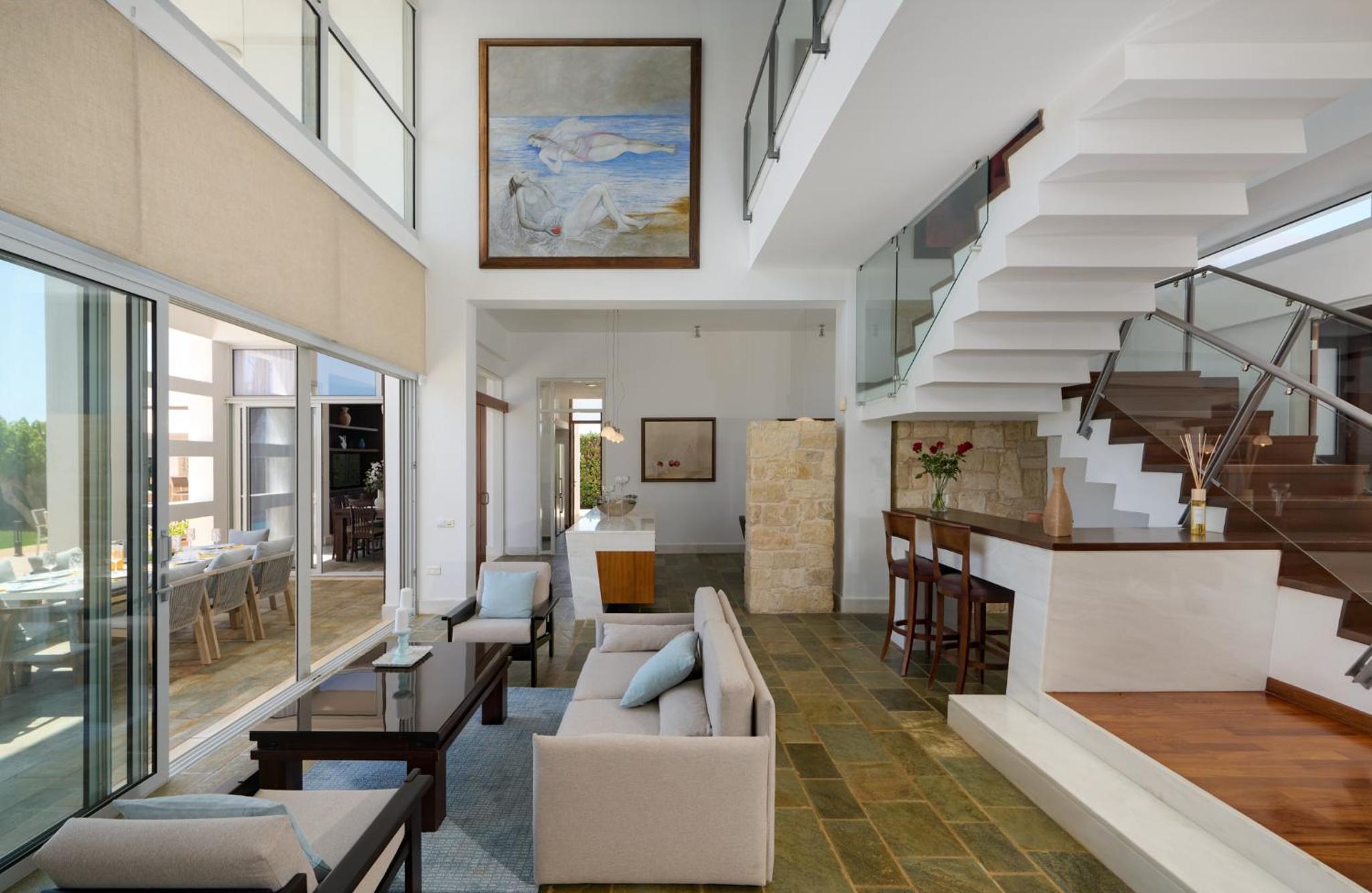 Seafront Villa Kyma by Ezoria Villas