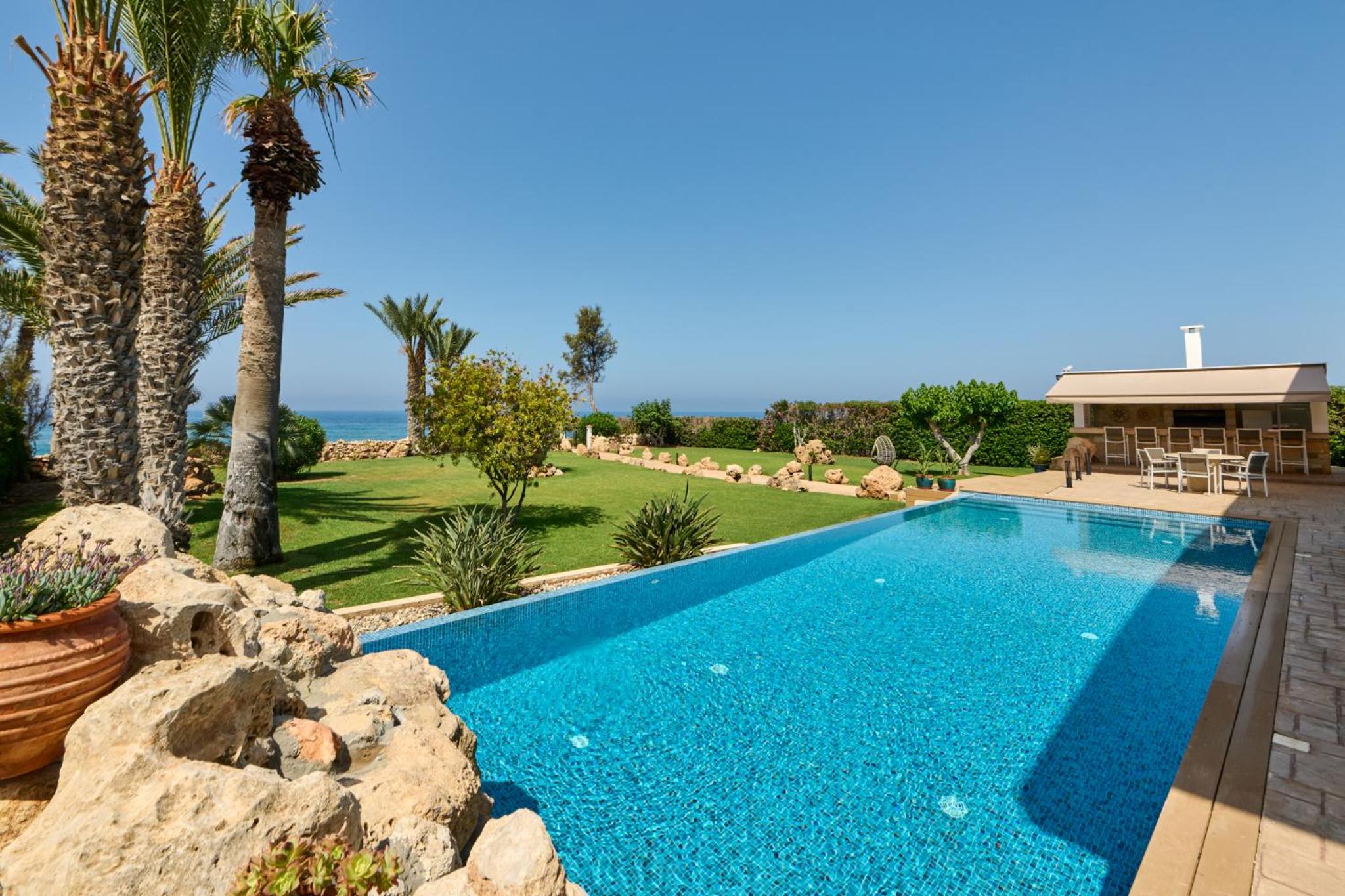 Seafront Villa Kyma by Ezoria Villas