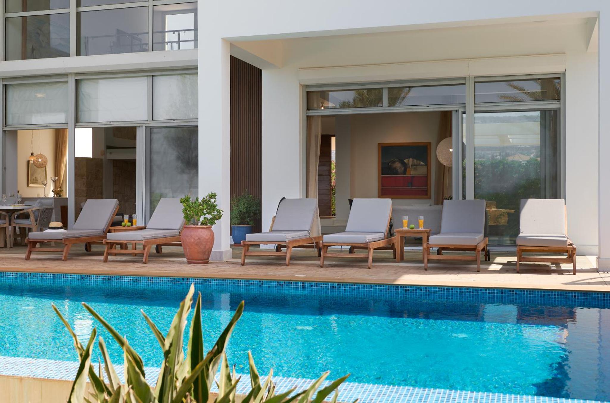 Seafront Villa Kyma by Ezoria Villas