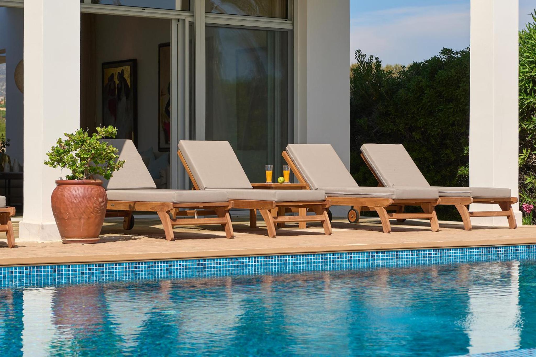 Seafront Villa Kyma by Ezoria Villas