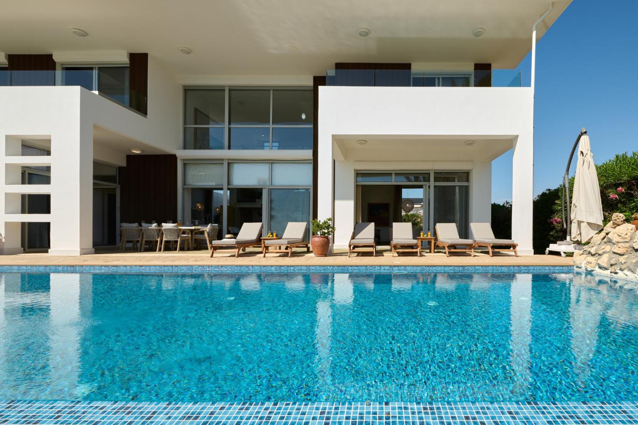 Seafront Villa Kyma by Ezoria Villas