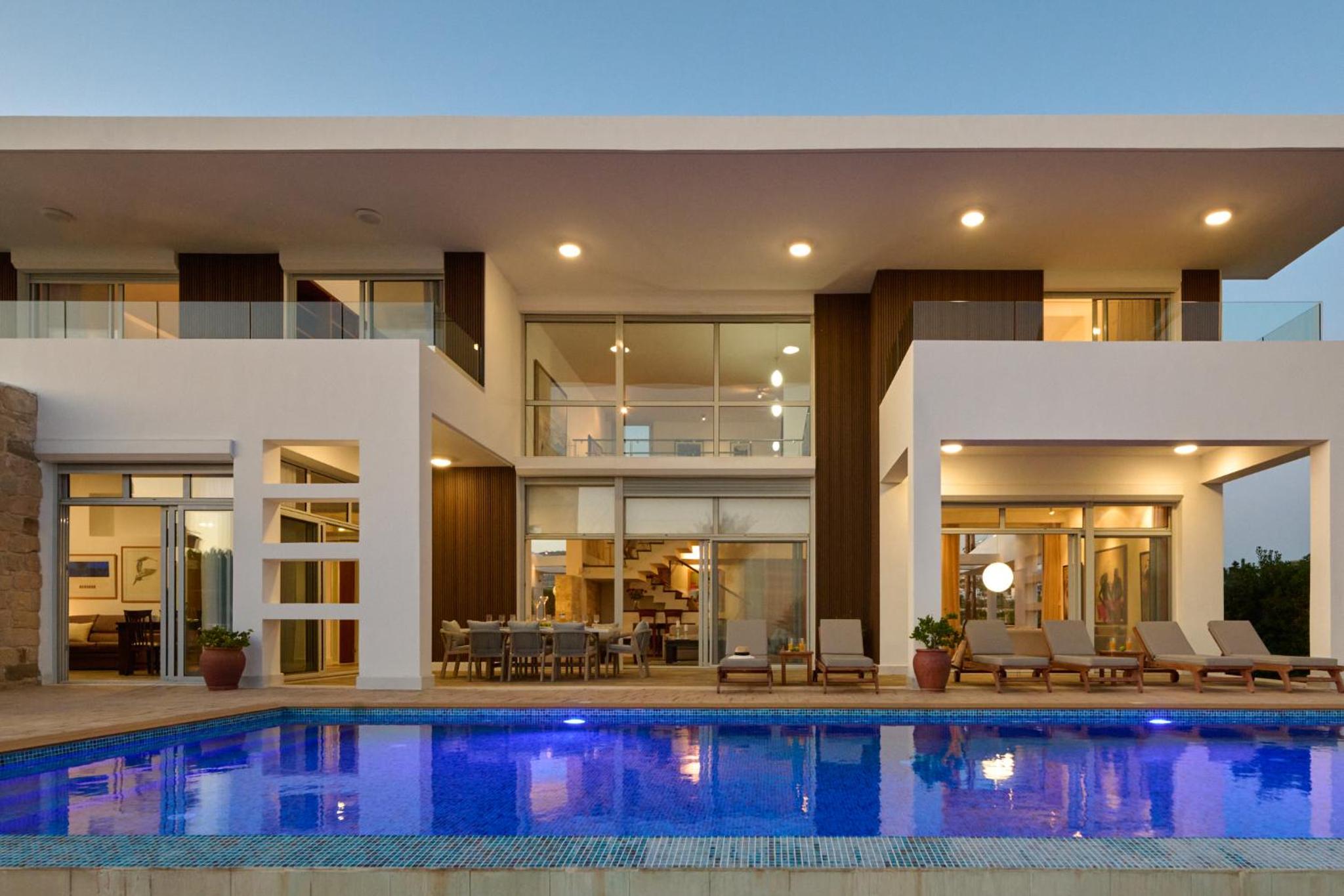 Seafront Villa Kyma by Ezoria Villas
