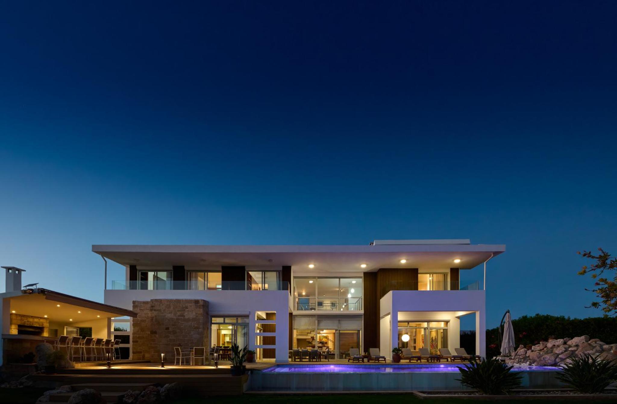 Seafront Villa Kyma by Ezoria Villas