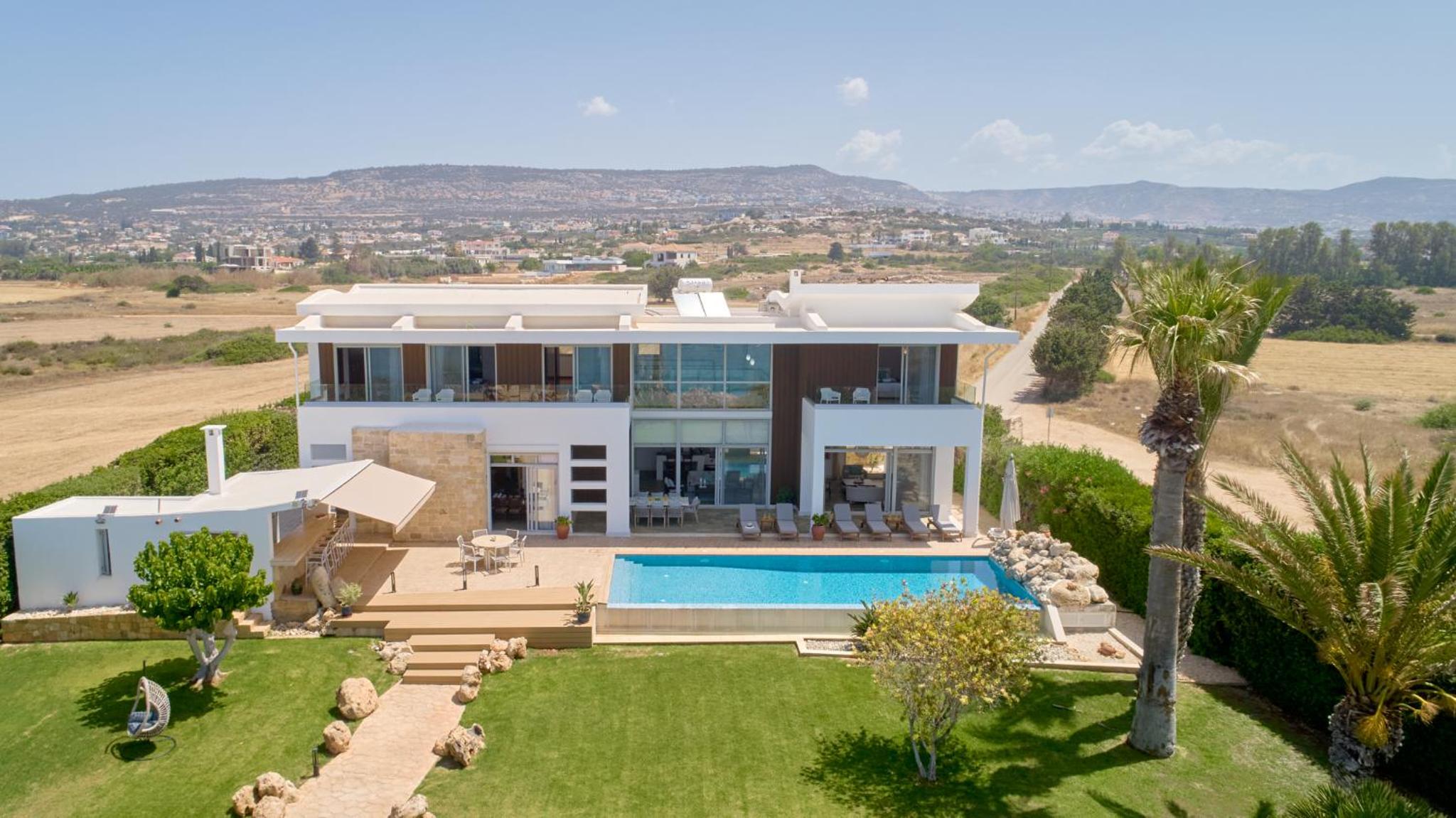 Seafront Villa Kyma by Ezoria Villas