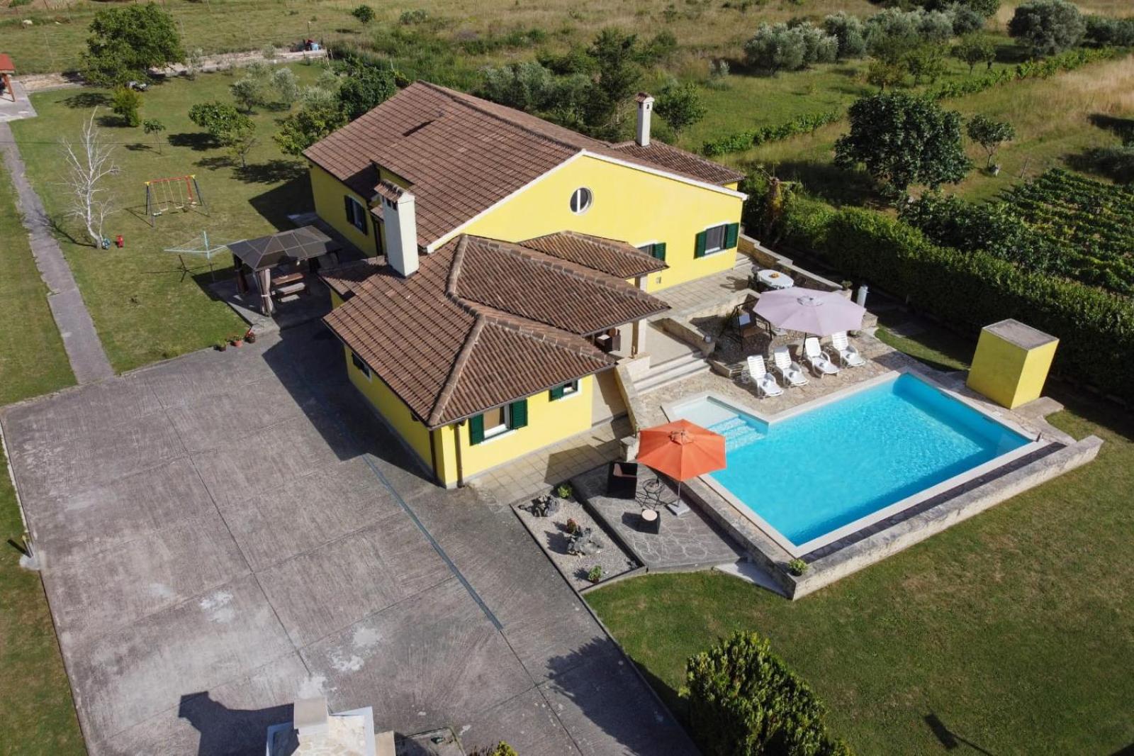 Villa Ana with large pool view 2