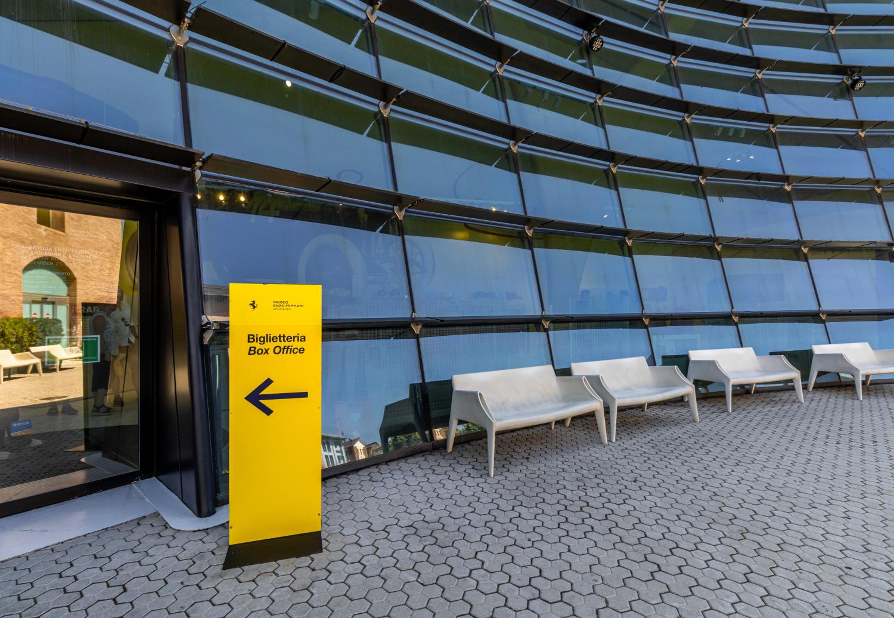 Enzo Ferrari Museum -WiFi, train station and parking view 5
