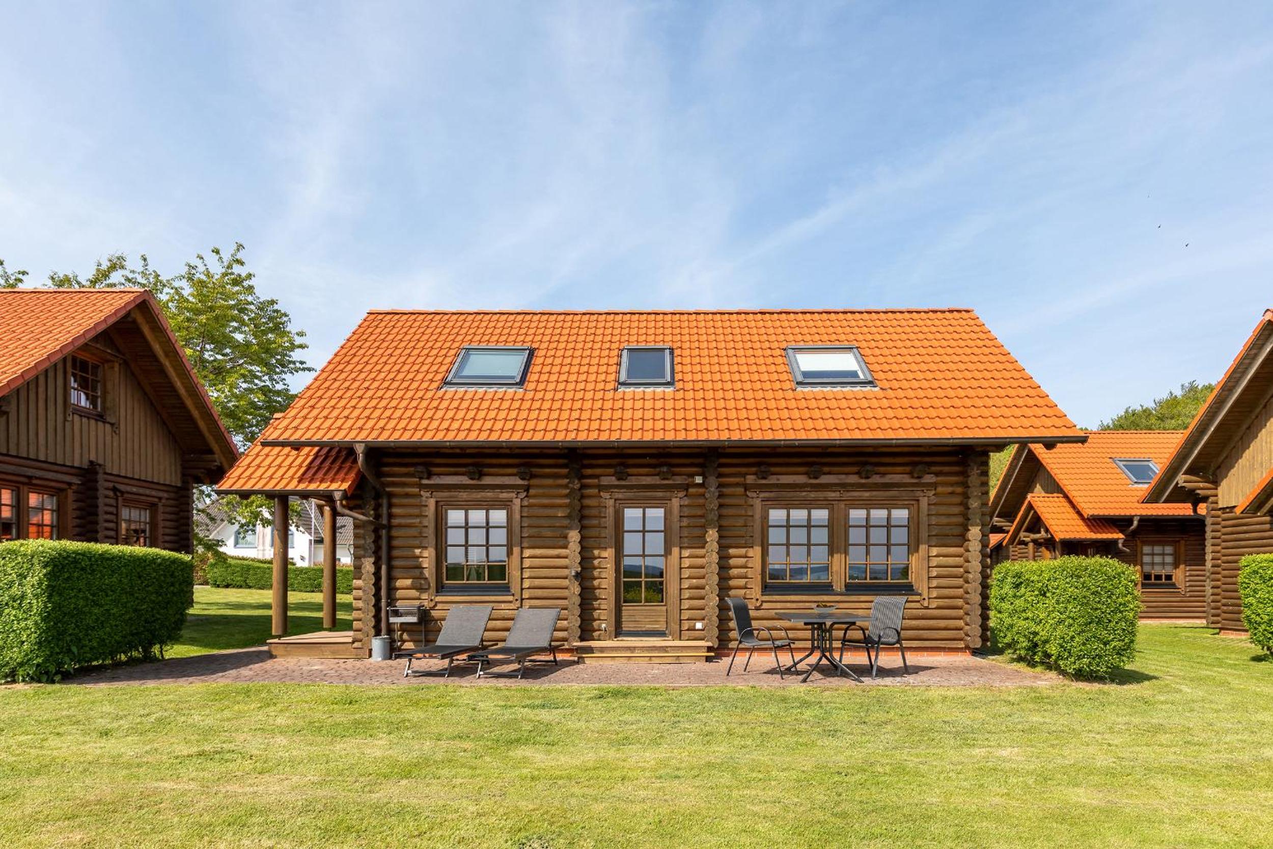 Blockhaus Vasco da Gama - Meerblick Reihe 1 und eigene Sauna