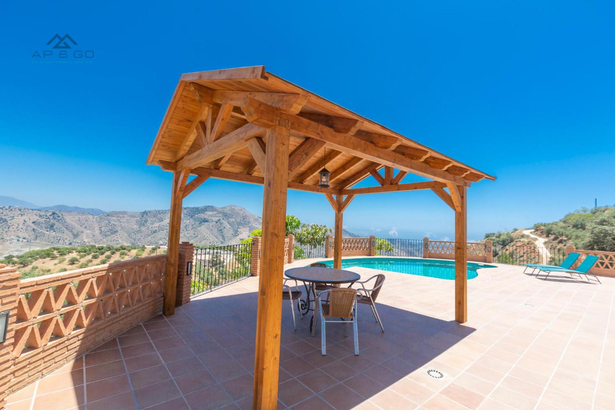 Villa Relax and Pool El Moral view 2