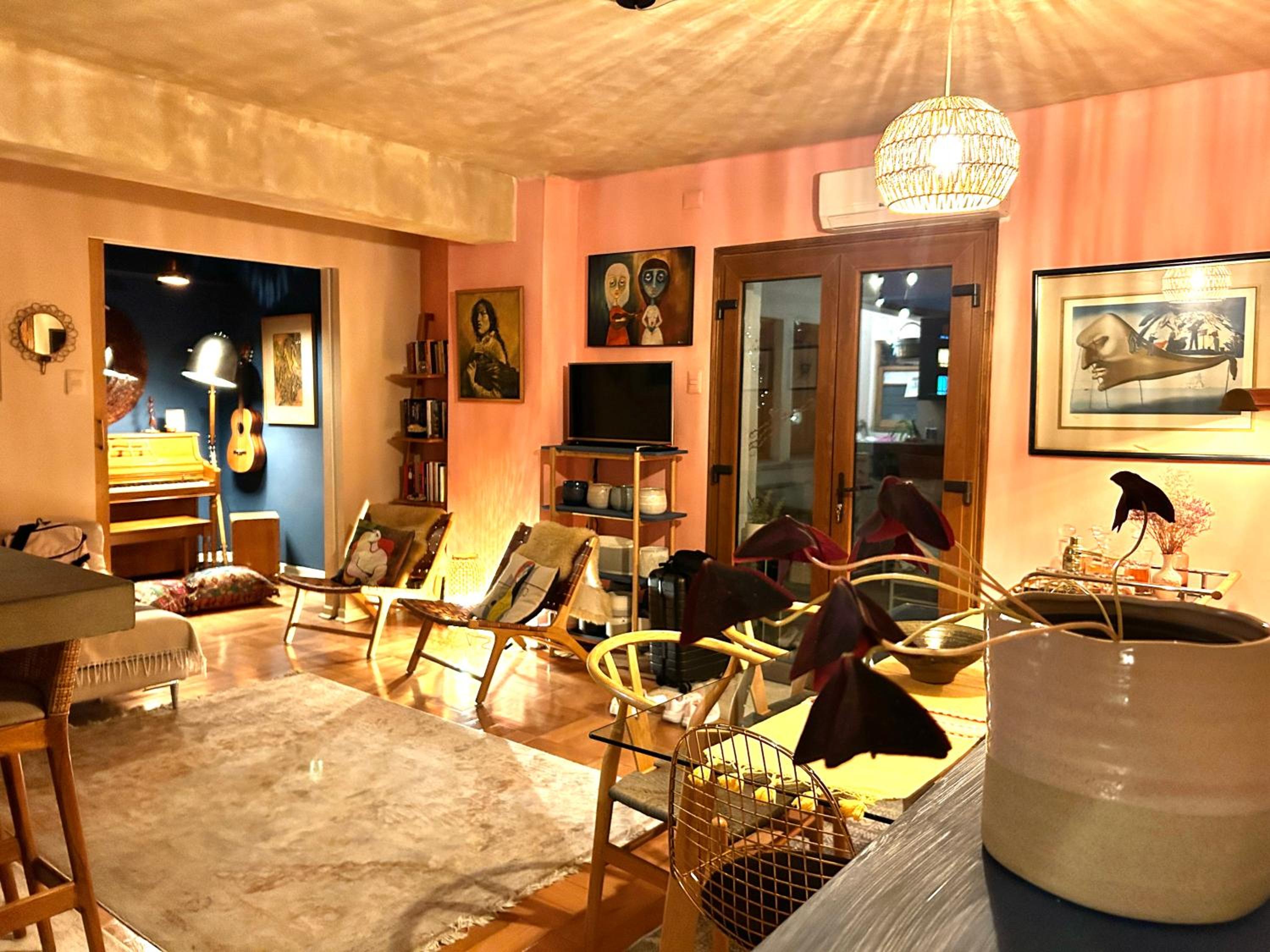 Lastarria Penthouse with Terrace in Historic Building