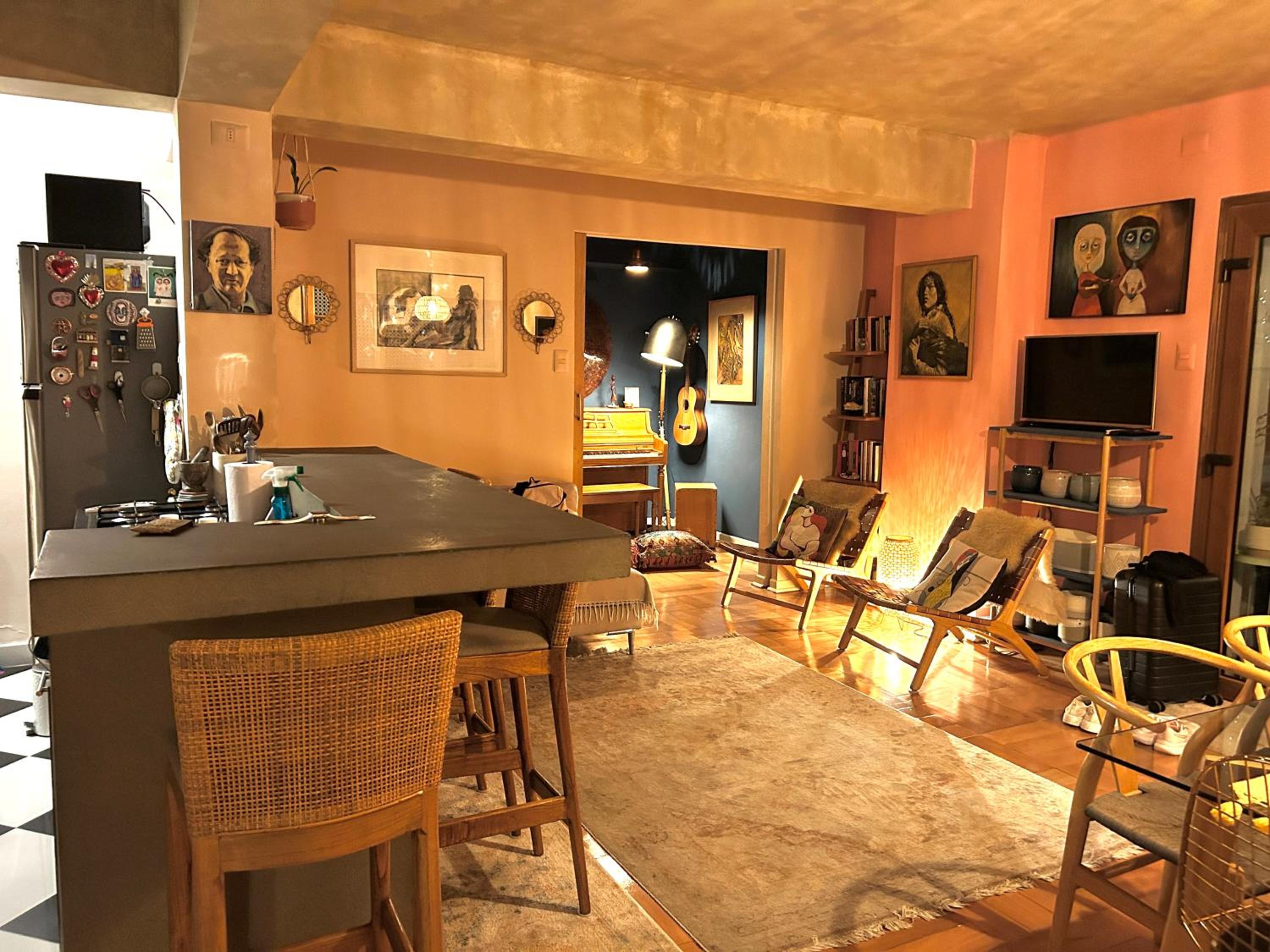 Lastarria Penthouse with Terrace in Historic Building