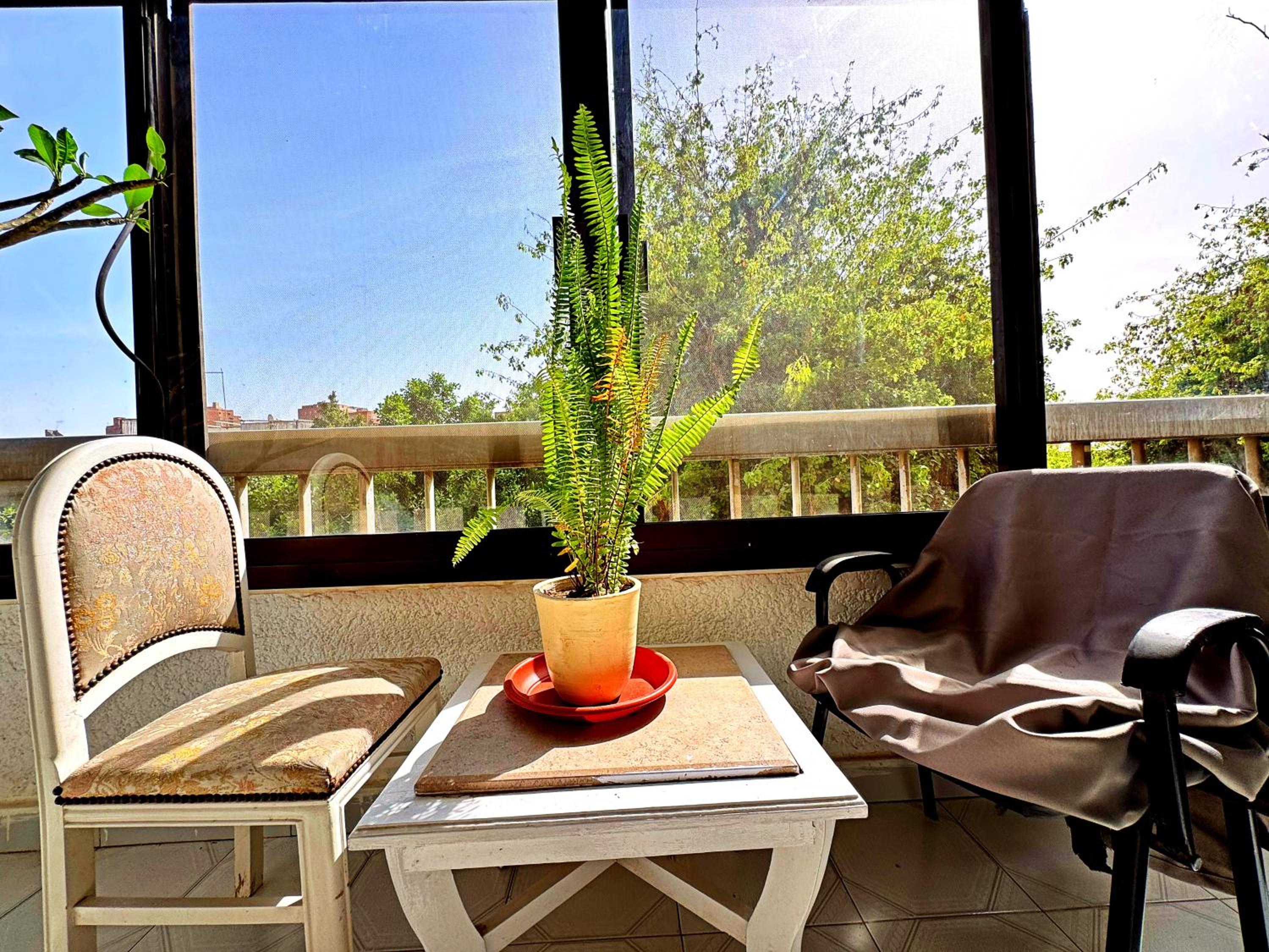 Large room with its own balcony