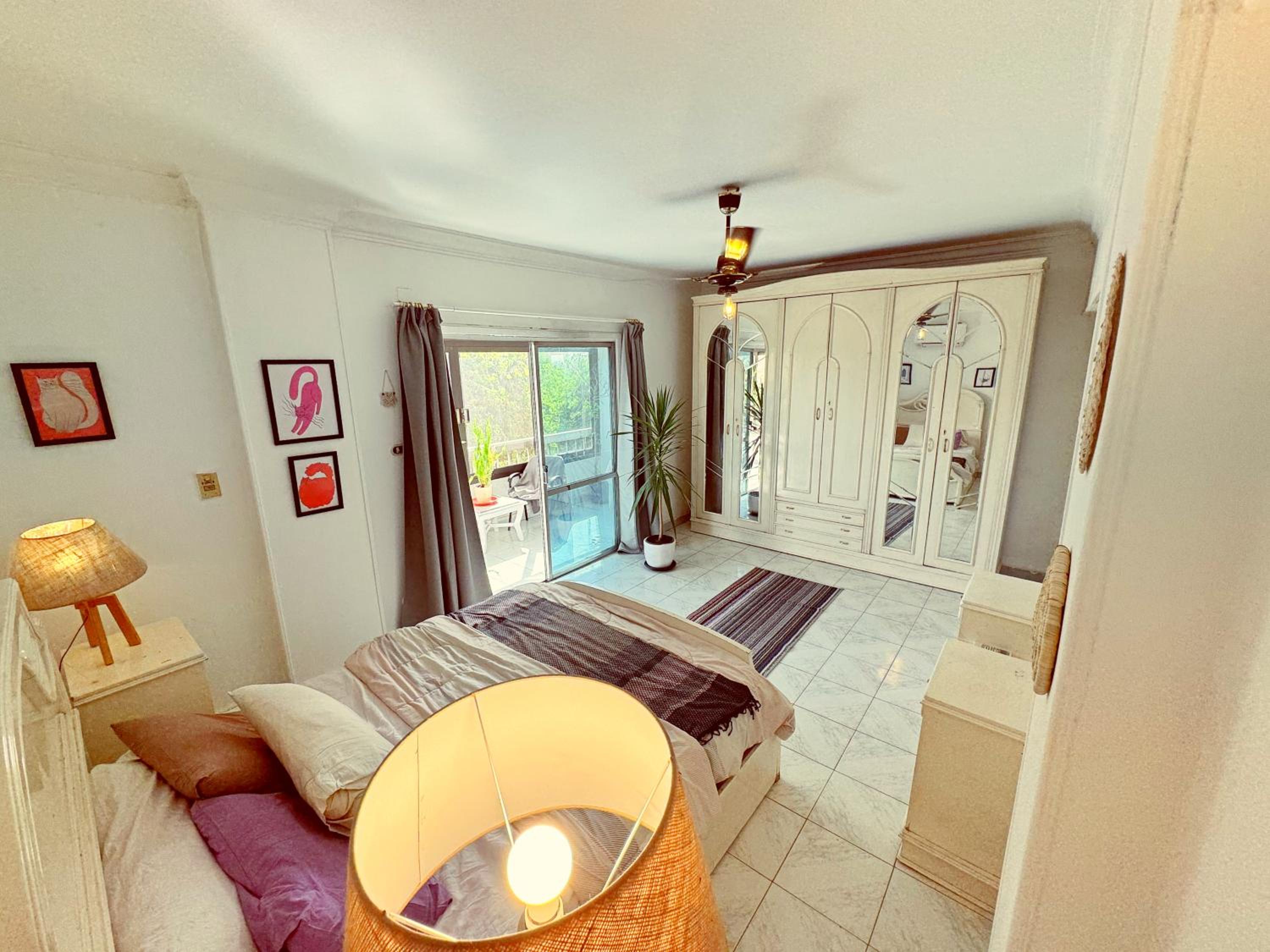 Large room with its own balcony