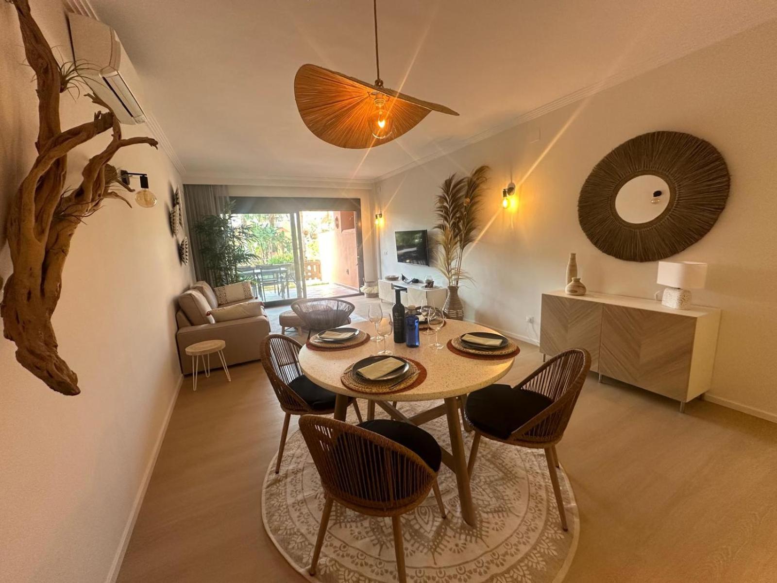 Appartement dans les jardins tropicaux