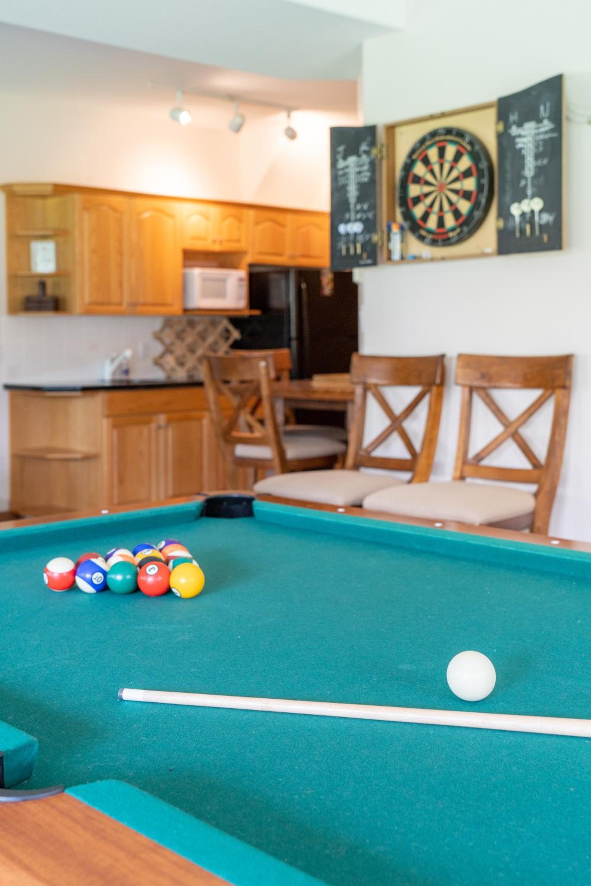 Chateau Lawrence, Pool Table, Kids' Gaming Room