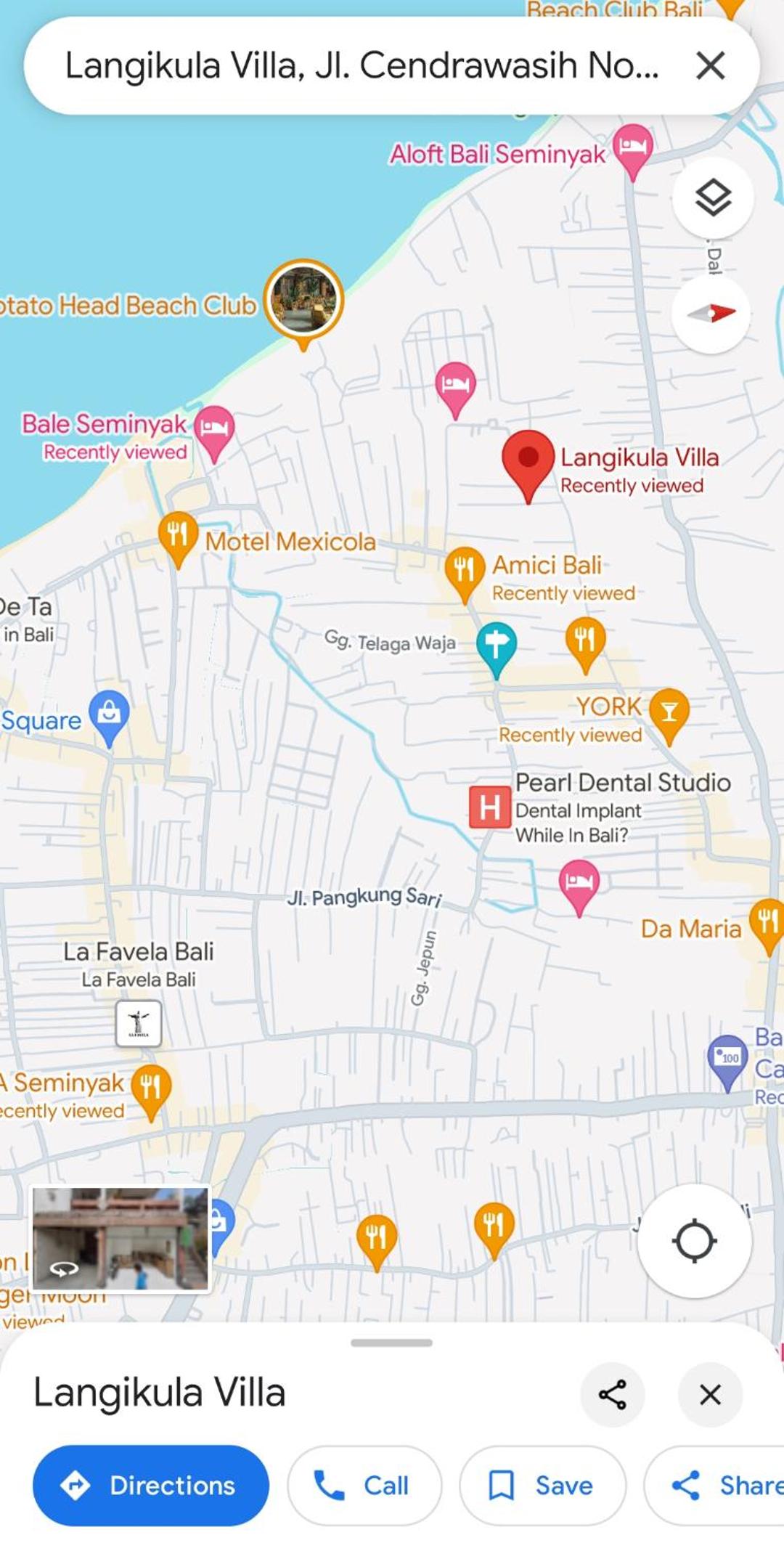 Langikula Villa Seminyak Bali